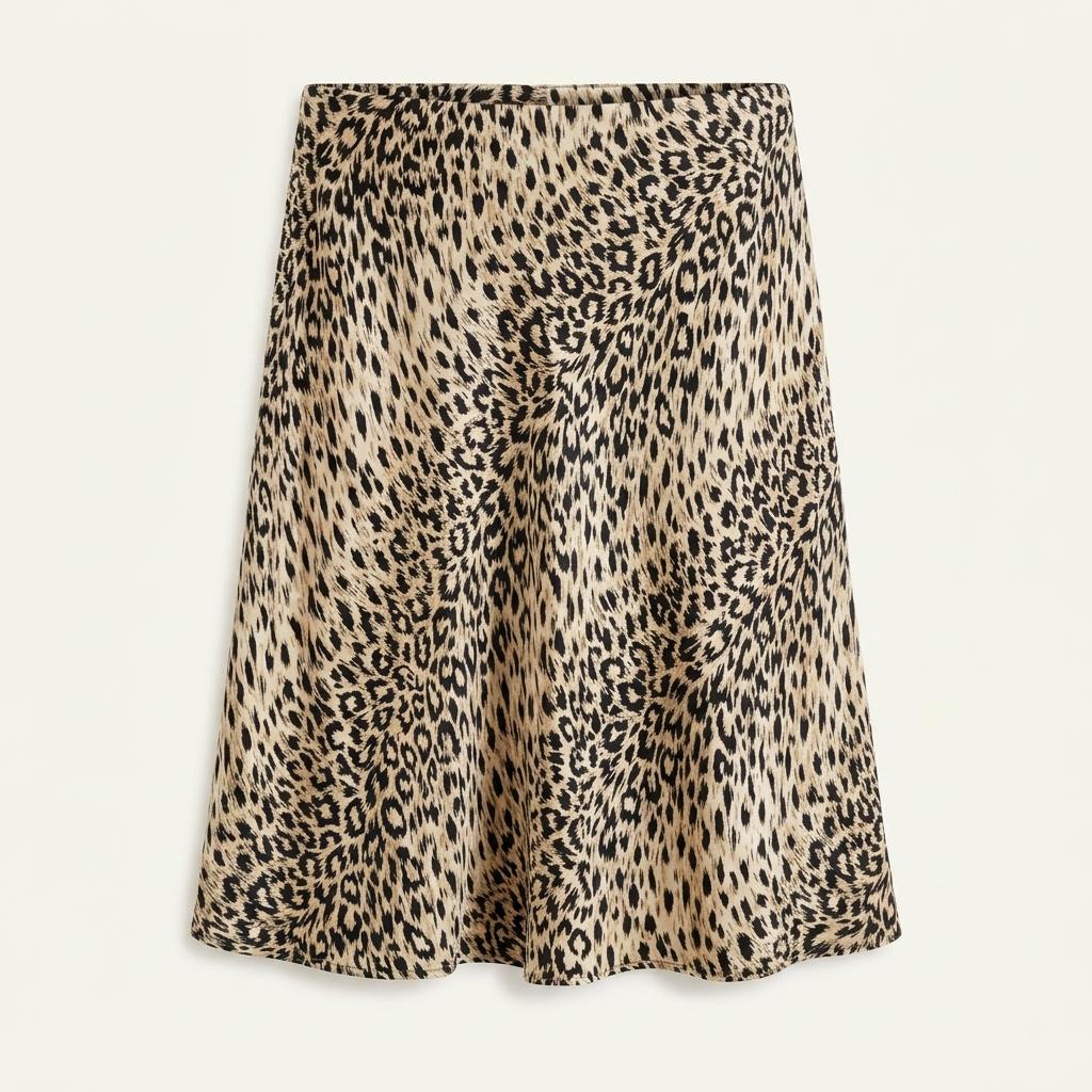 앤아더 스토리즈 SATIN MINI SKIRT LEOPARD _ 레오파드 호피 스커트 치마 1