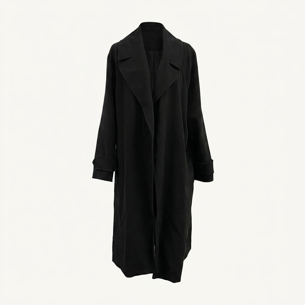 미쏘 MIXXO 노버튼 오픈형 롱 코트 1