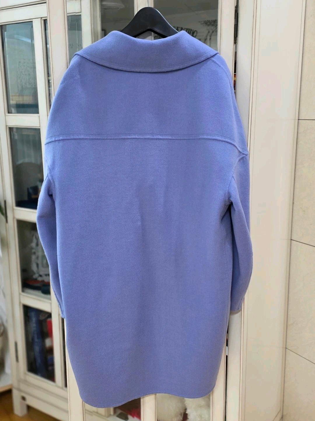 Calvin Klein 연보라색 코트 4