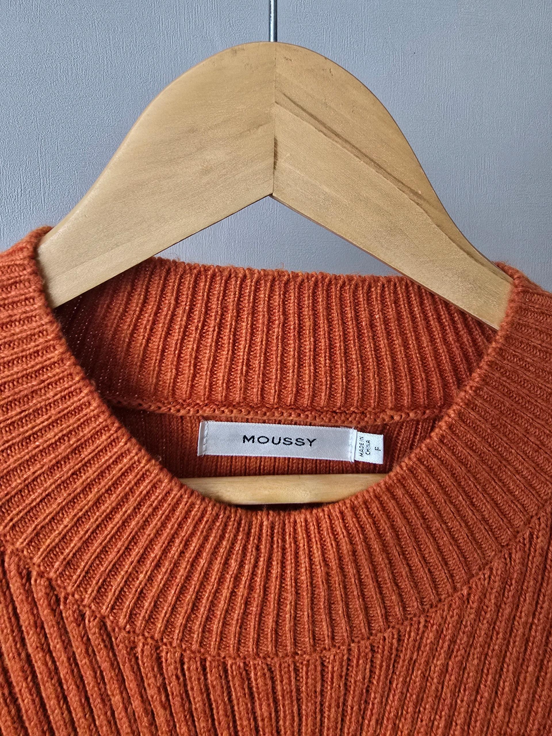 moussy 2way 오픈 숄더 루즈핏 니트 7