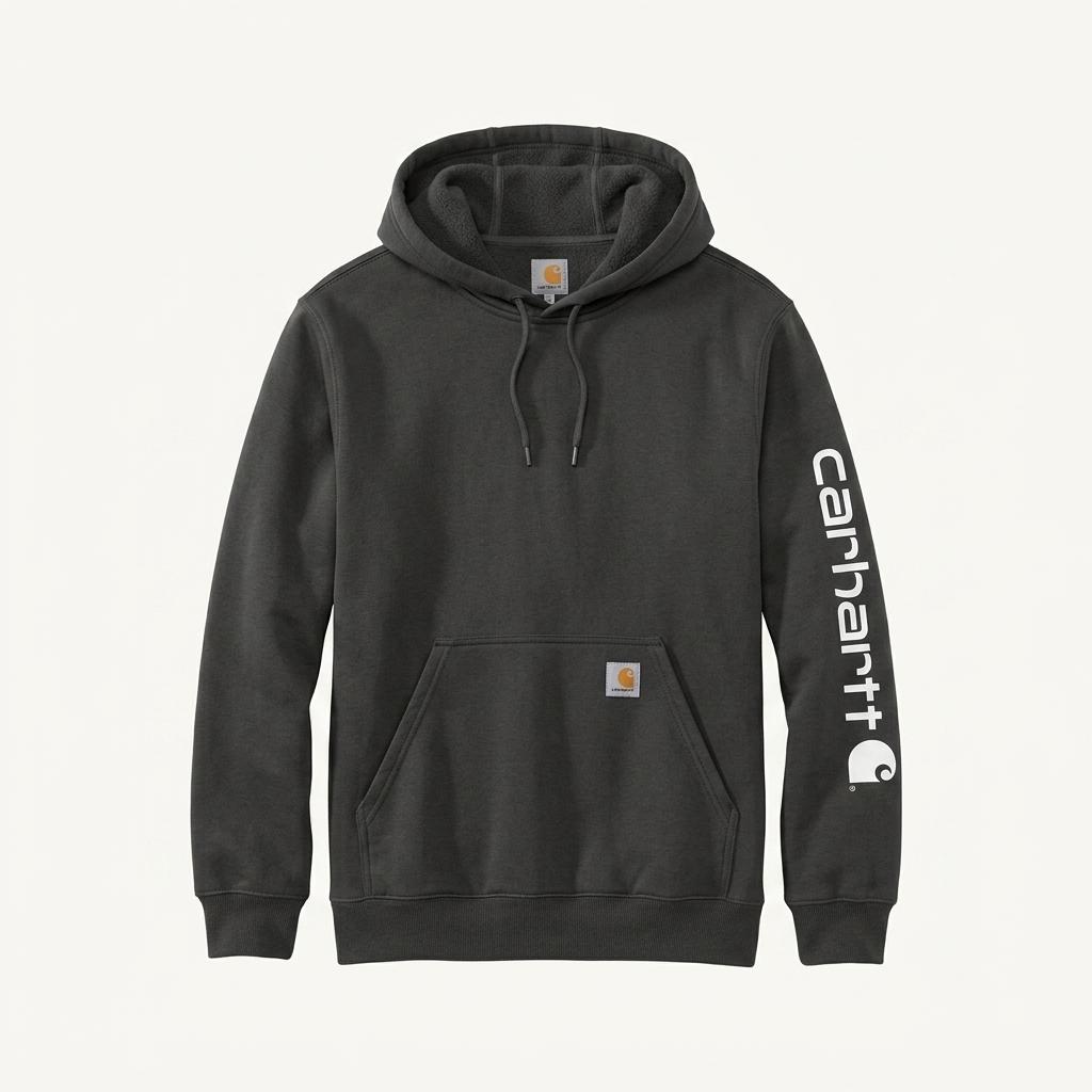 칼하트 미드웨이트 로고 후드티 M-XL 1