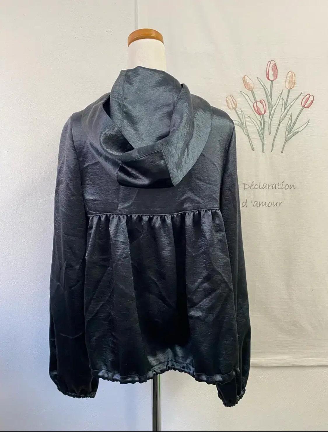 안나수이ANNA SUI 새틴 바람막이 자켓 6