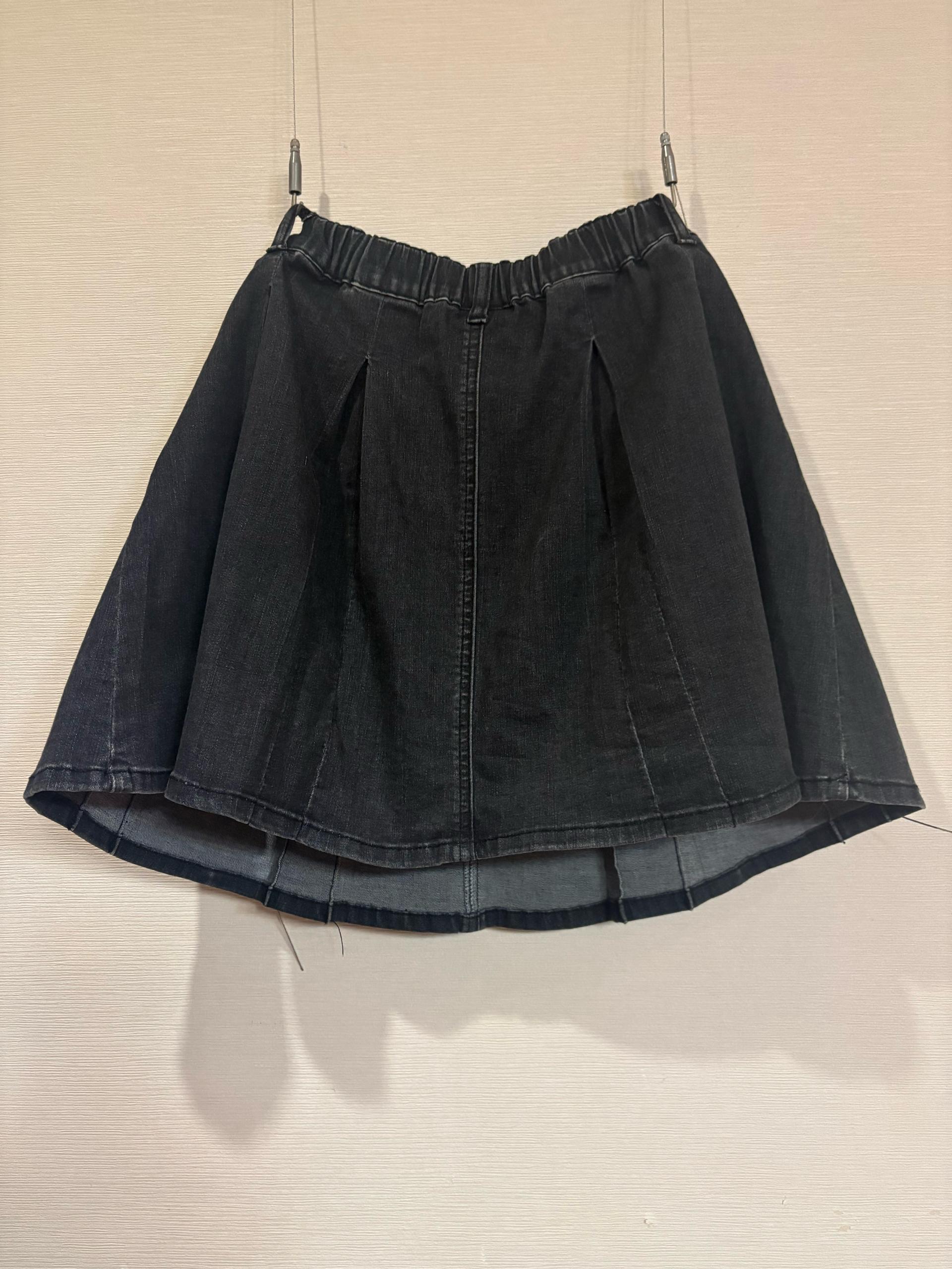 아이러브제이 블랙데님 스커트 3