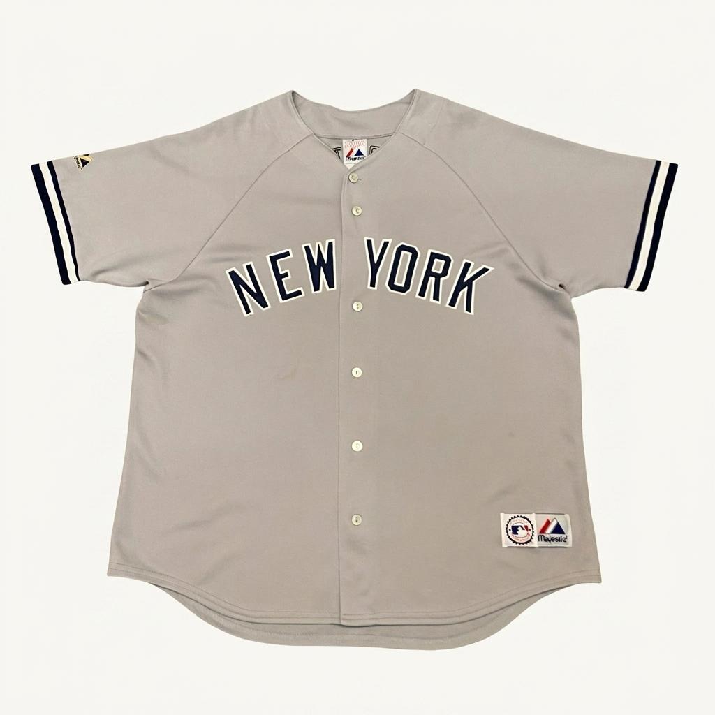 [20%세일] 90s Made in USA 마제스틱 MLB 뉴욕양키스 지터 야구유니폼 1