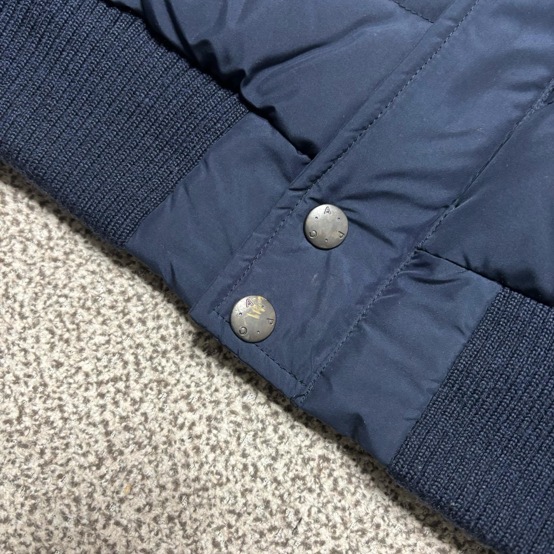 [Unisex's A.P.C 아페세 네이비 빈티지 패딩 [A] 6