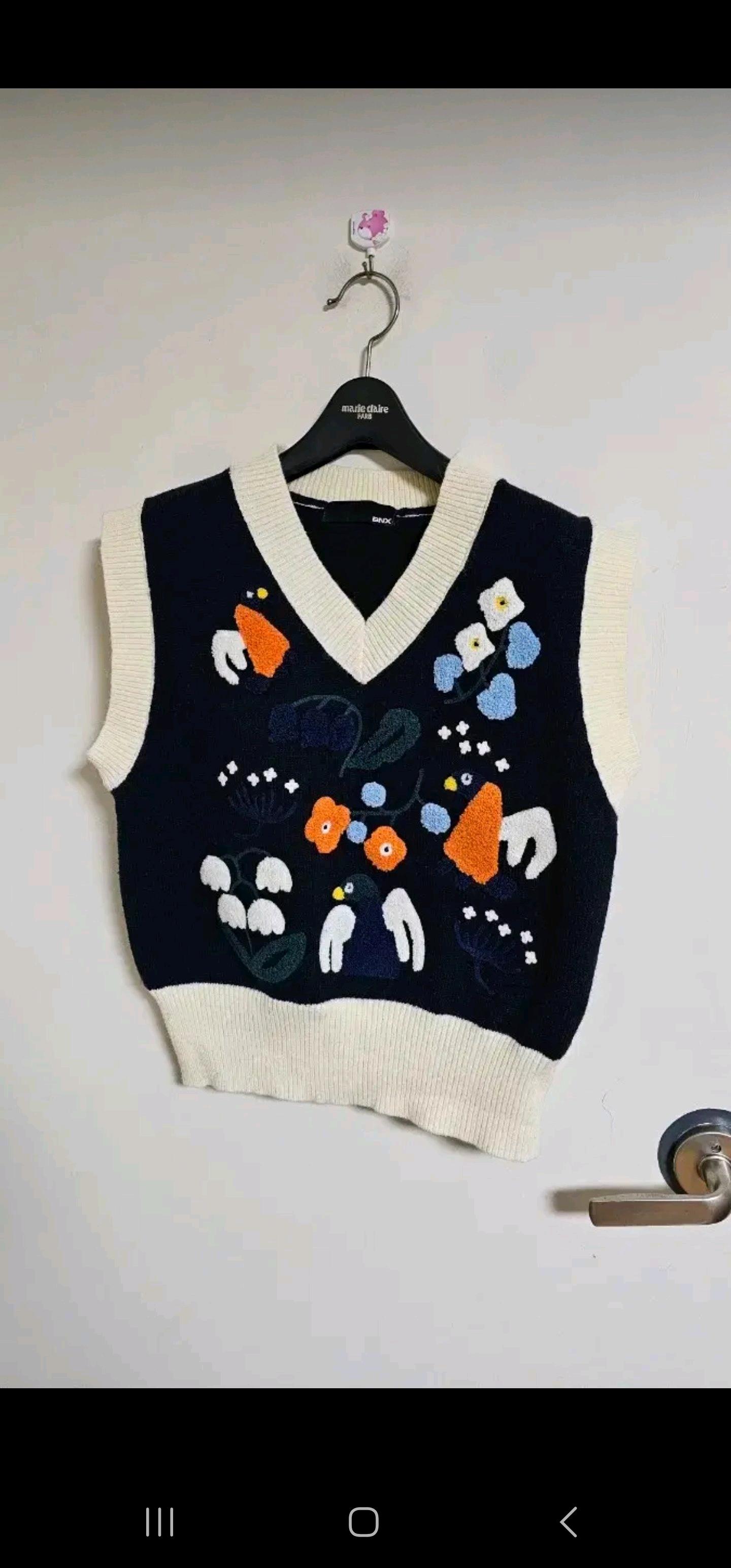 BNX 니트 조끼  2