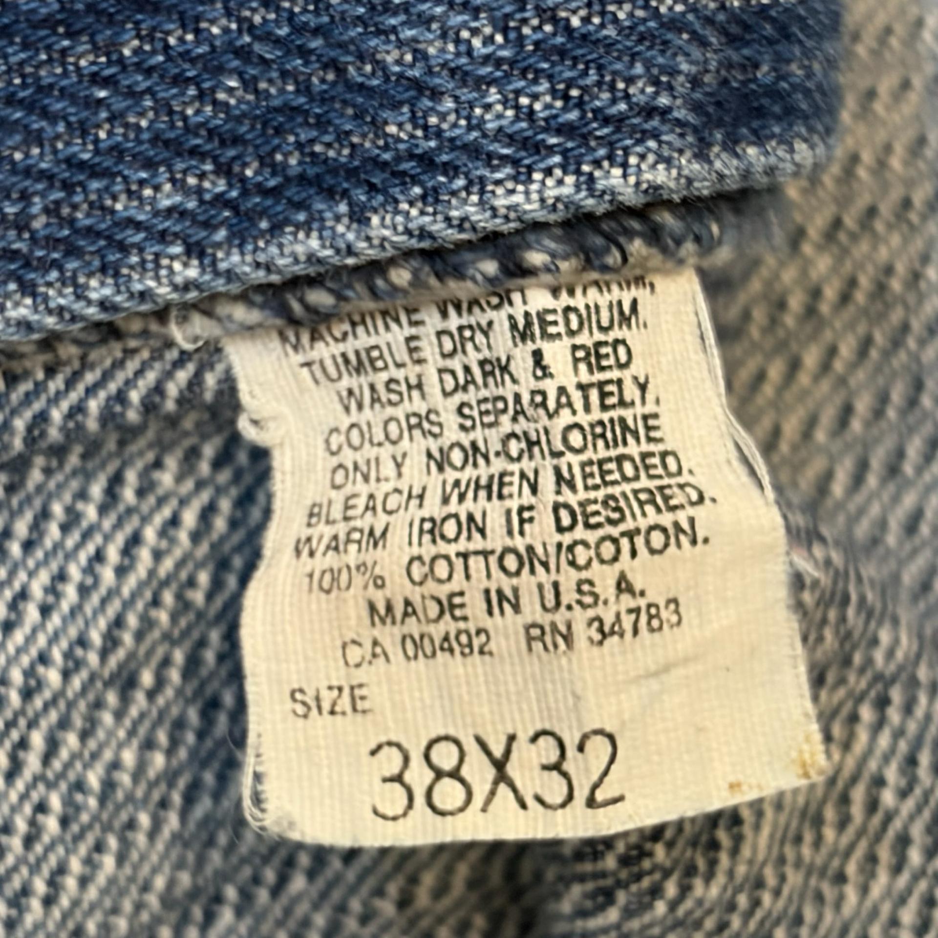 [20%세일] 90s Made in USA 미국 빈티지 Lee 리 여자 빅사이즈 청바지 6