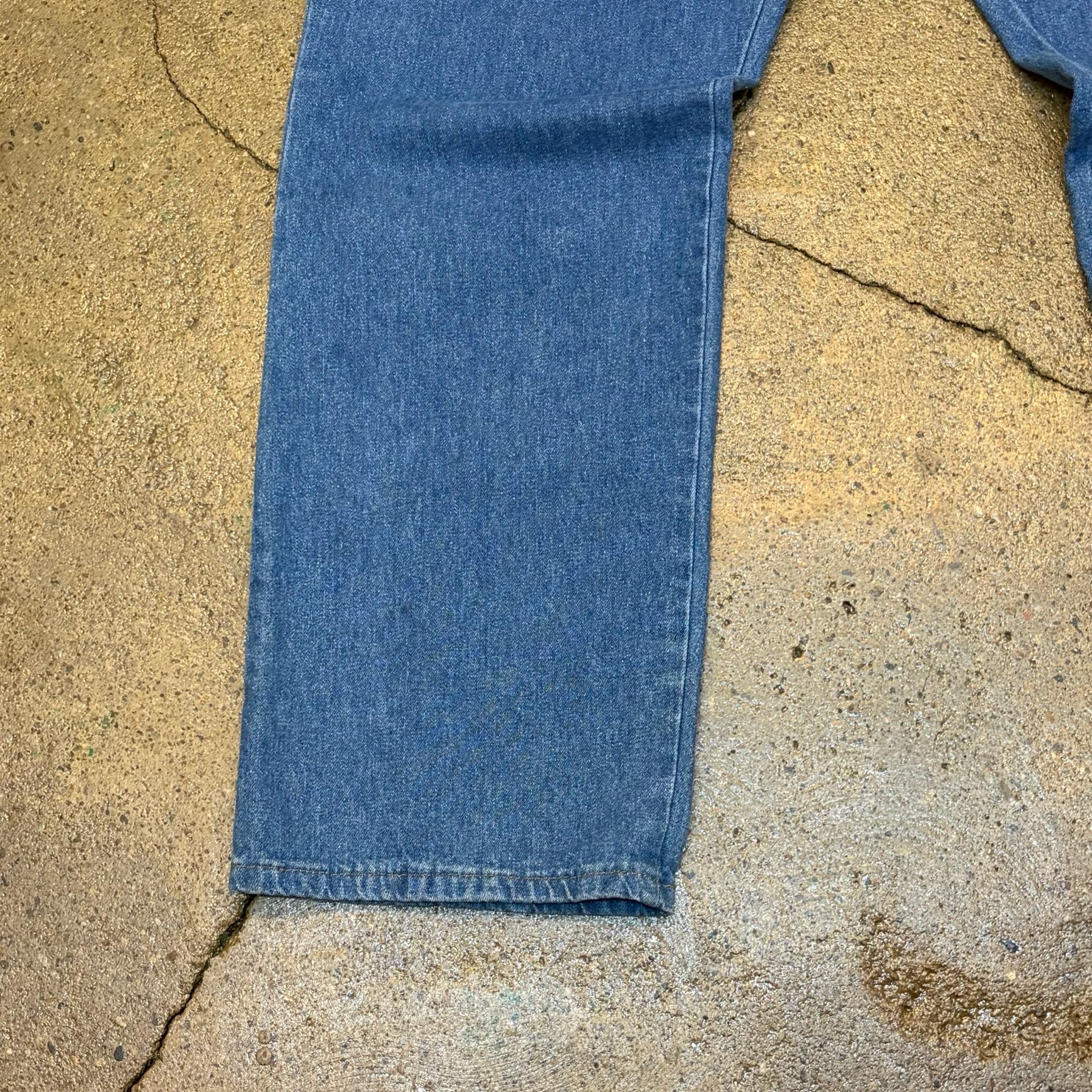 [20%세일] 90s 미국 빈티지 허리밴드 고무줄바지 청바지 데님팬츠 4