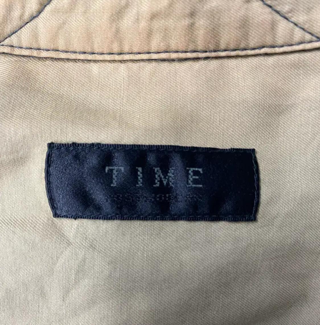 타임(TIME) 빈티지 그린 코듀로이 셔츠 8