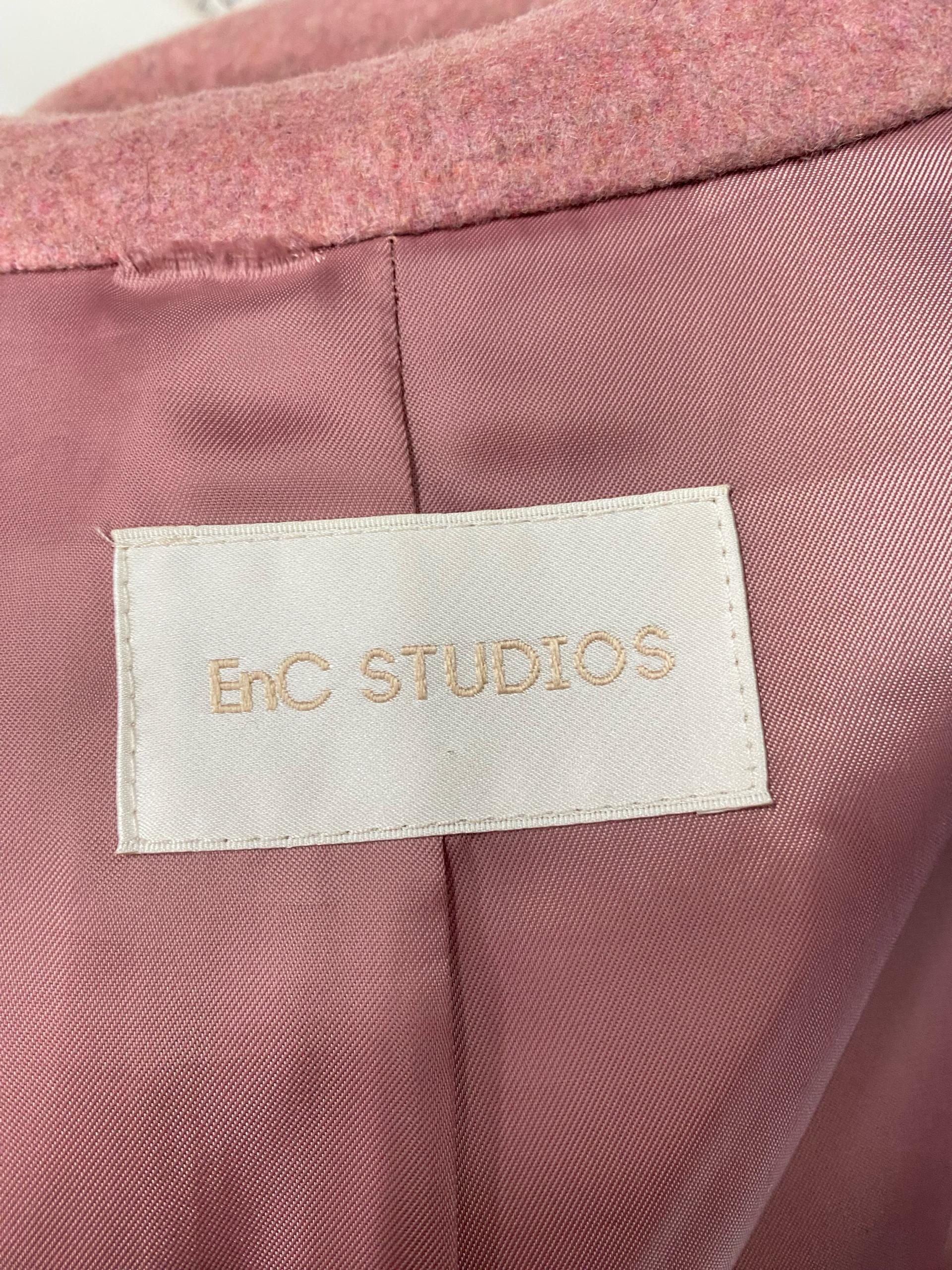 ENC 울 캐시미어 혼방 핸드메이드 코트 9
