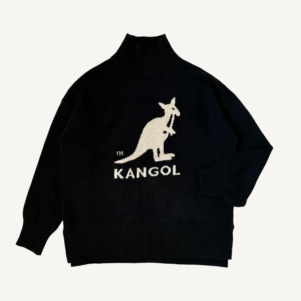 캉골 X H&M 빅 로고 스웨터 1