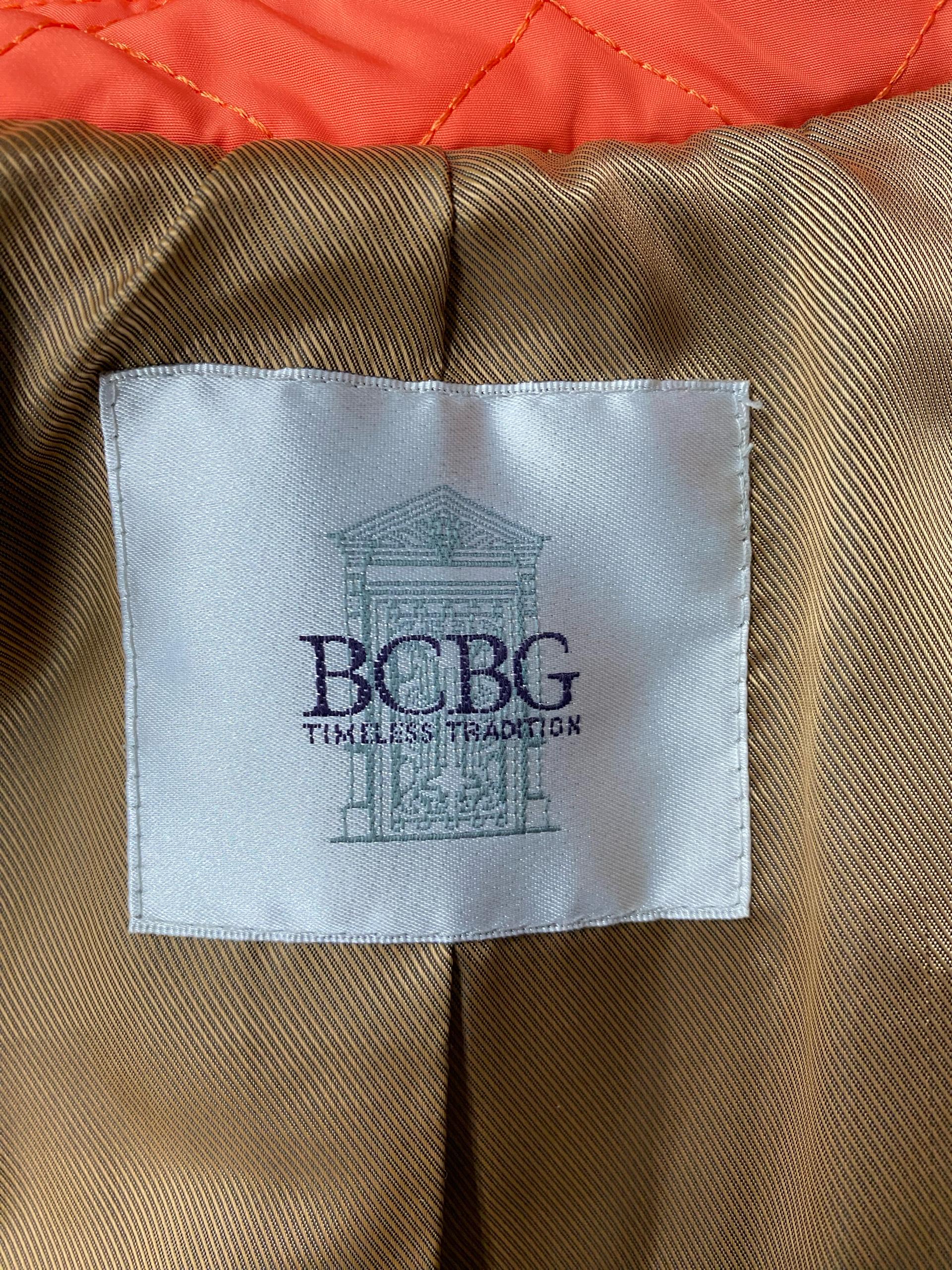 BCBG 오렌지 퀼팅 패딩 후드 자켓 8