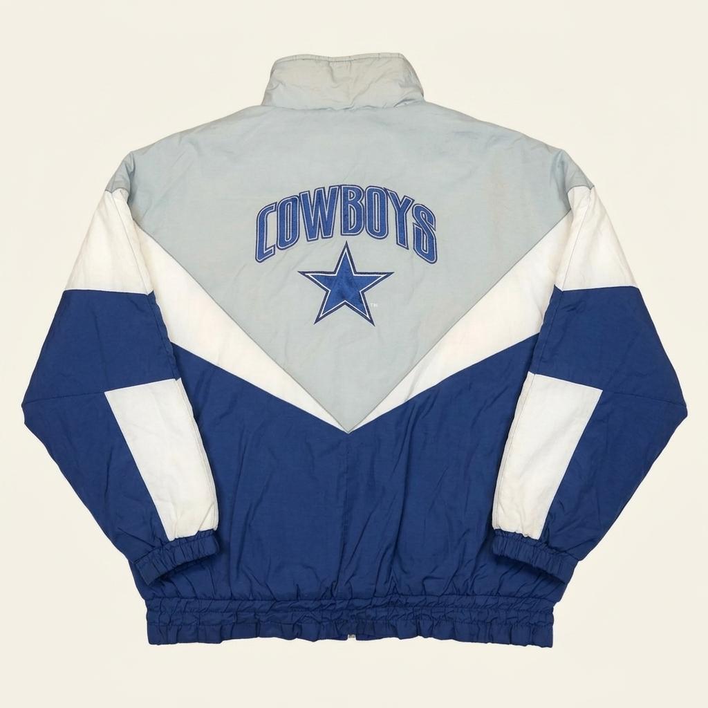 [50%세일] 90s Made in Korea 생산 미국 빈티지 NFL 달라스 패딩점퍼 1