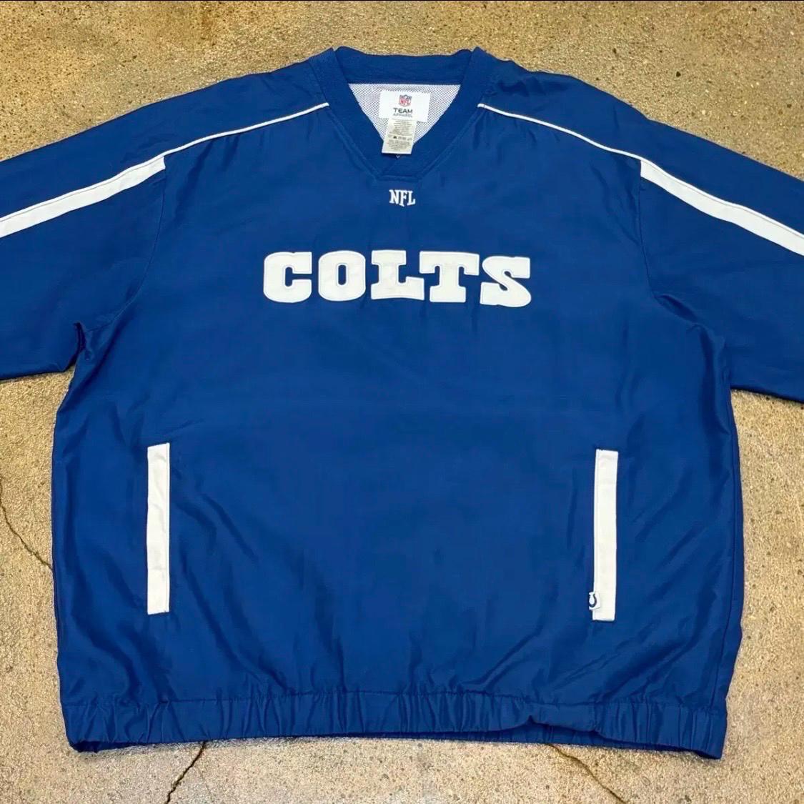 [40%세일] 00s 미국 빈티지 NFL 콜트 풀오버 바람막이 3