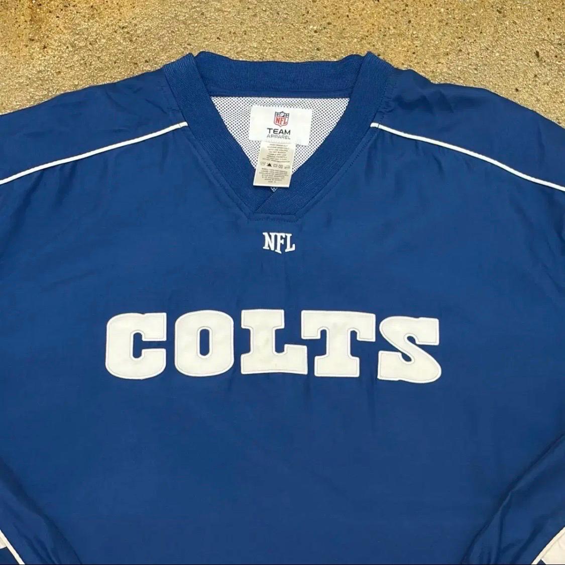 [40%세일] 00s 미국 빈티지 NFL 콜트 풀오버 바람막이 4