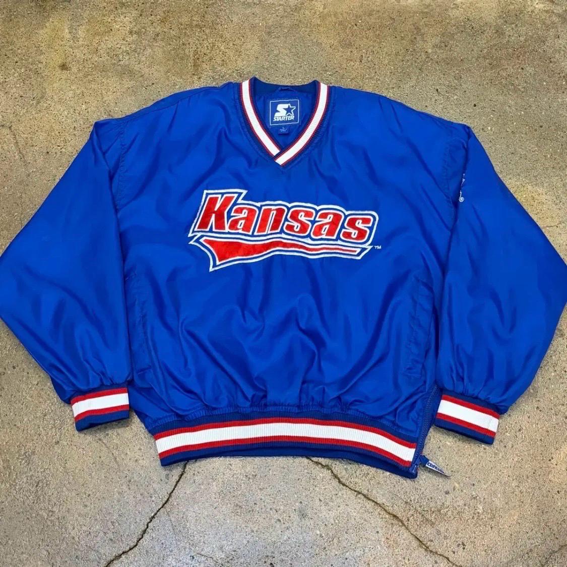 [30%세일] 90s Made in KOREA 샹산 미국 빈티지 스타터 캔자스 풀오버 2