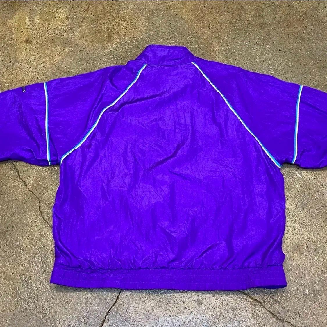 [20%세일] 레어 80s Made in USA 빈티지 나이키 퍼플 바람막이 4