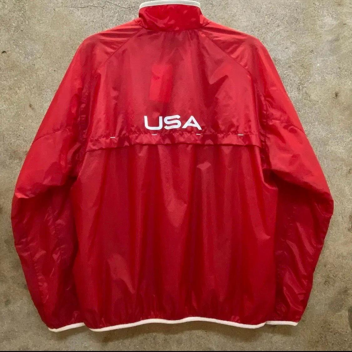 [10%세일] 2002년 나이키 USA 축구국대 선수용 하이드로탑 바람막이 5