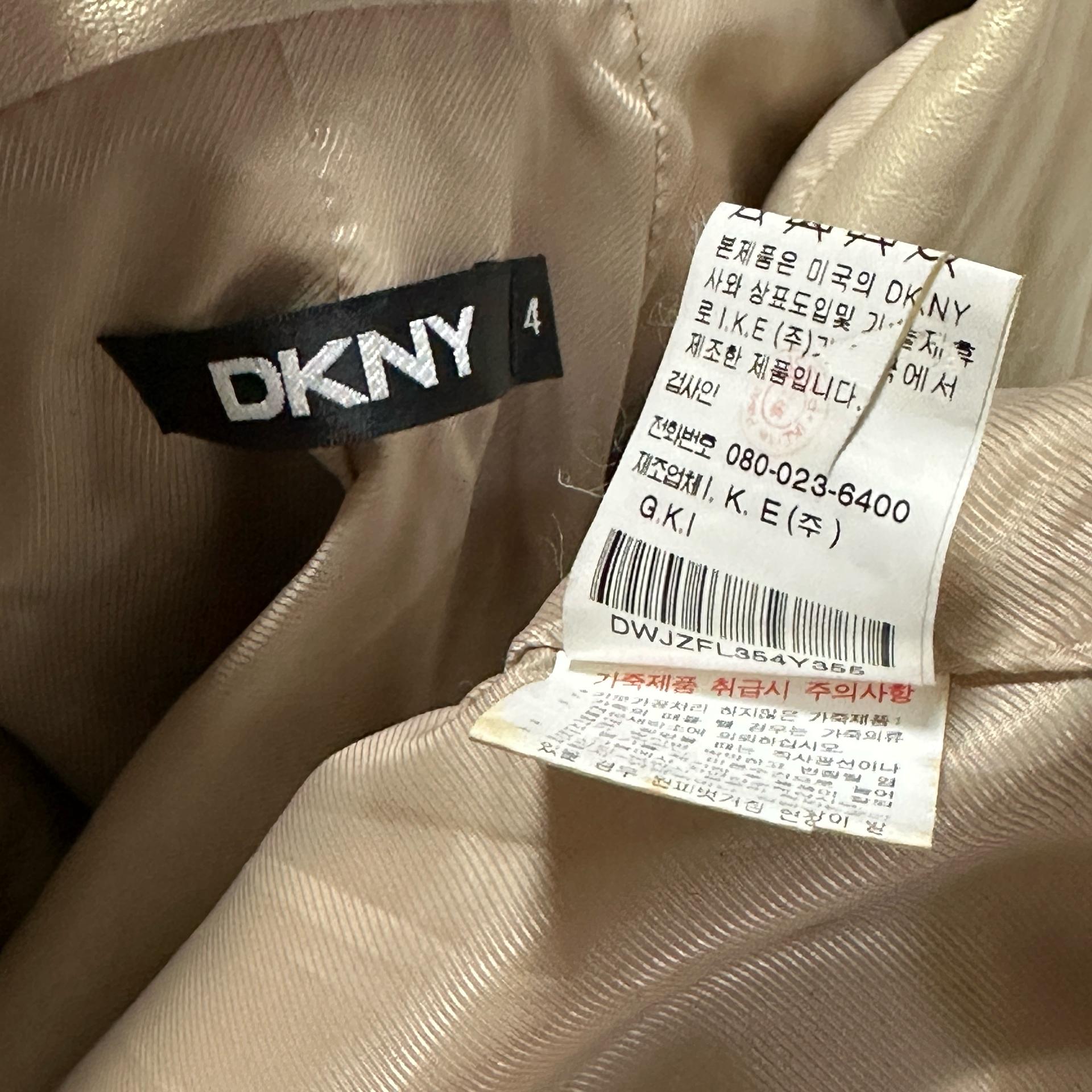 DKNY 양가죽 롱 자켓 6