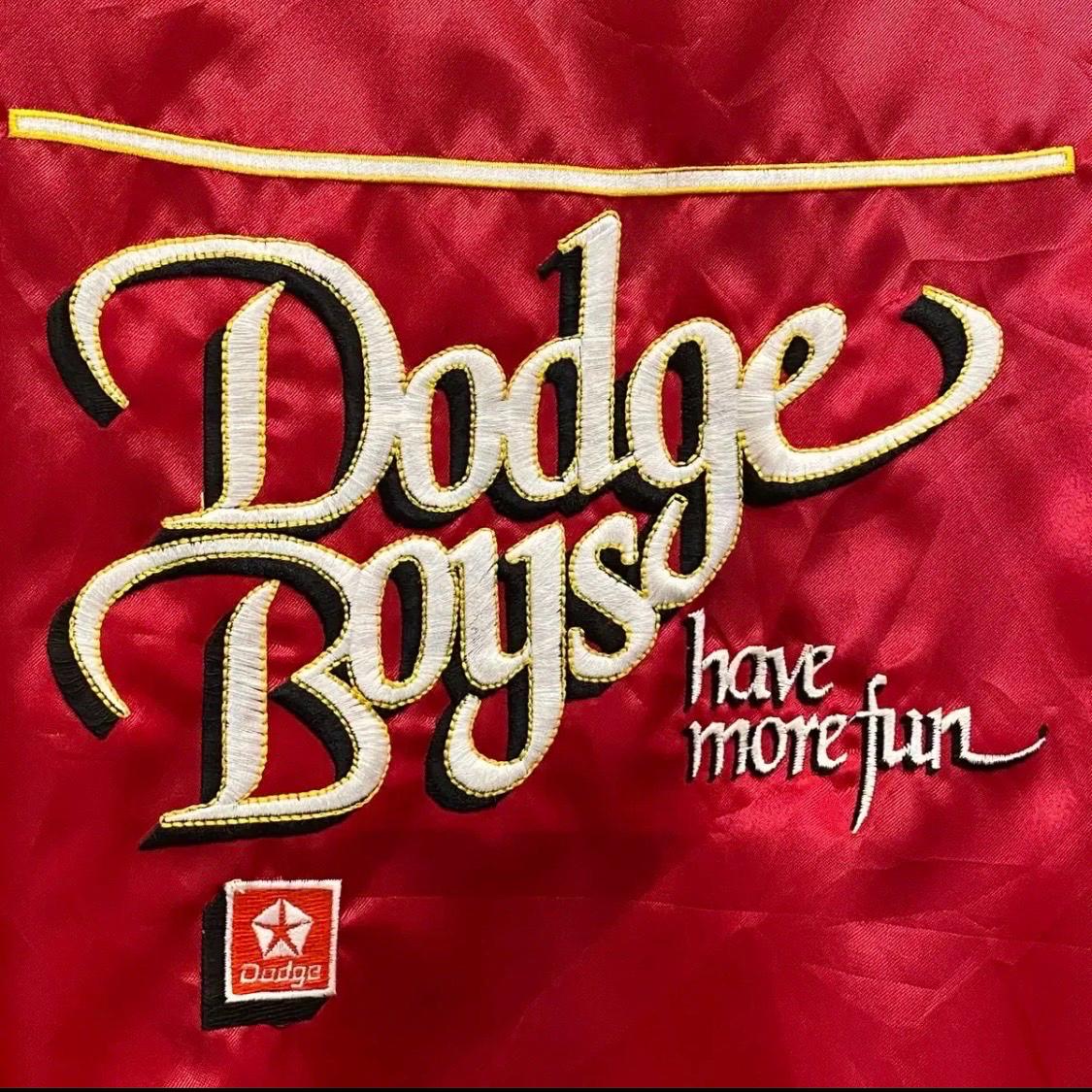 [20%세일] 새상품급 90s Made in USA 닷지보이스 사틴 자켓 4