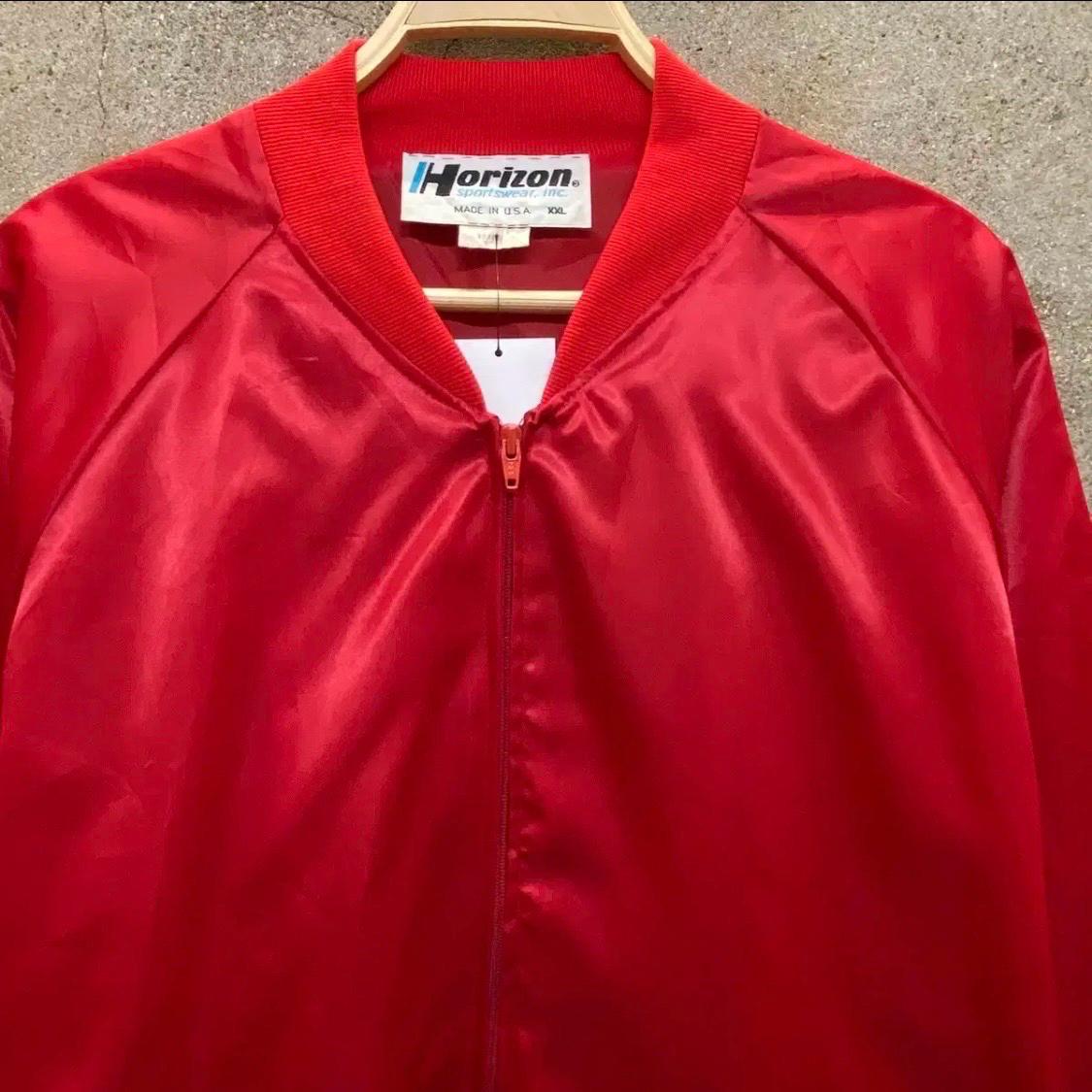 [20%세일] 새상품급 90s Made in USA 닷지보이스 사틴 자켓 6