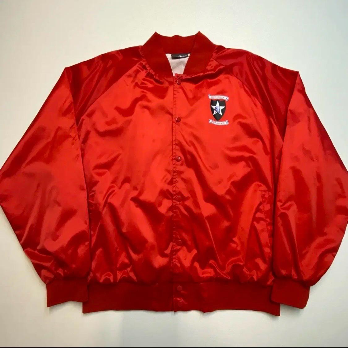 [30%세일] 레어 80s Made in USA 인디언헤드 사틴 자켓 4