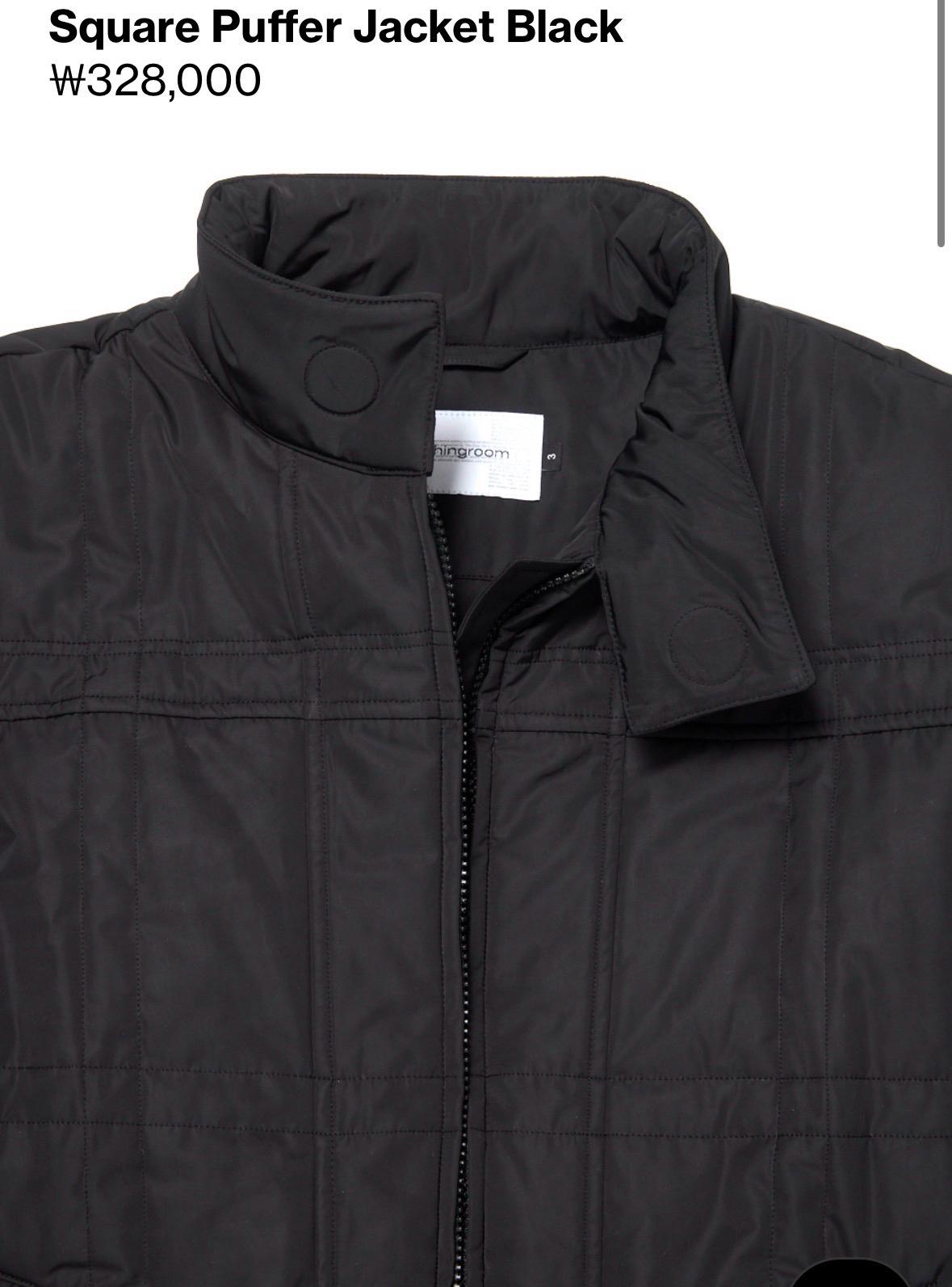 해칭룸 square poffur jacket 2size 새상품 3