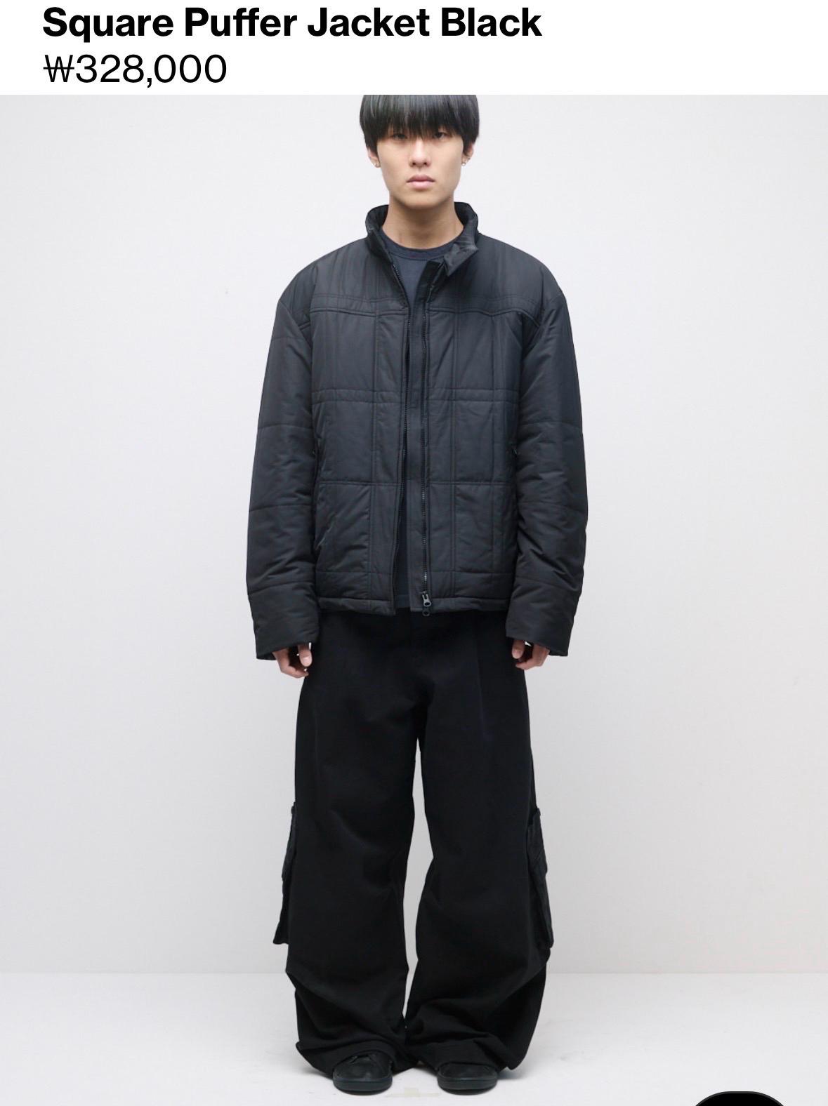 해칭룸 square poffur jacket 2size 새상품 2