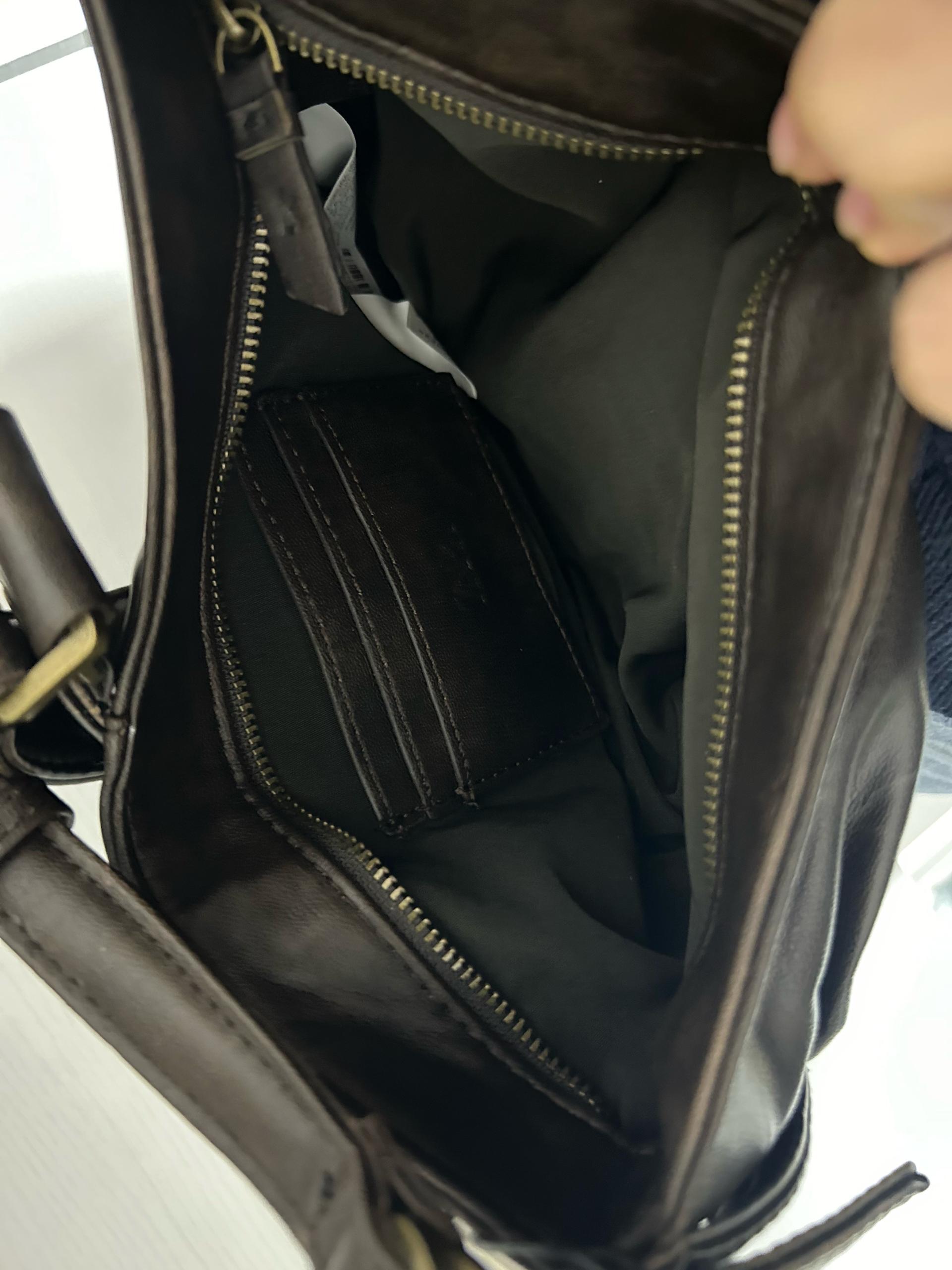 자라 빈티지 가죽 숄더백 5