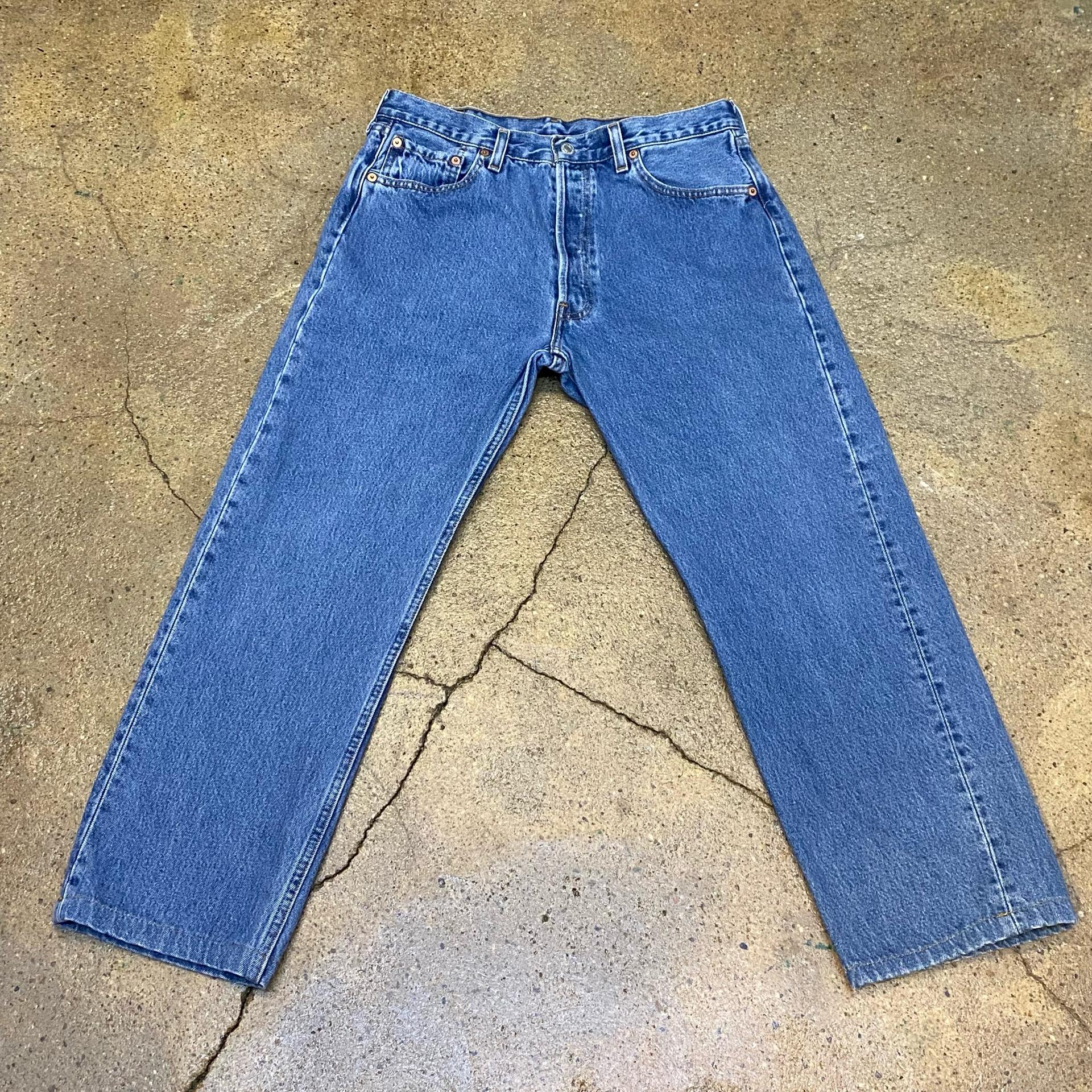 90s Made in USA 빈티지 리바이스 501 청바지 2