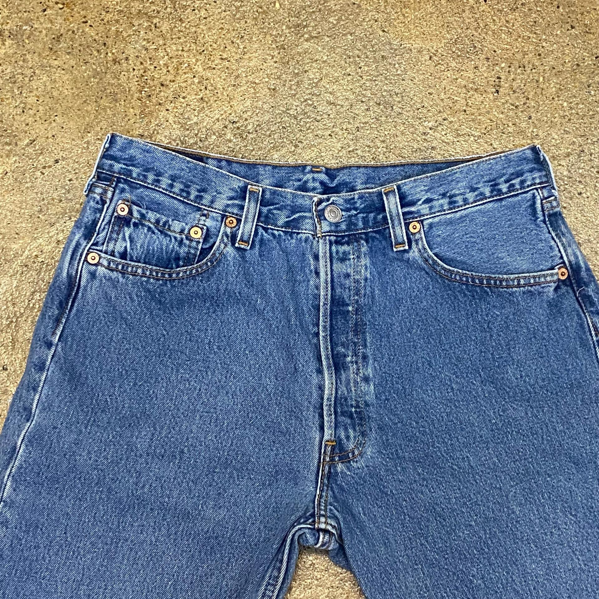 90s Made in USA 빈티지 리바이스 501 청바지 4