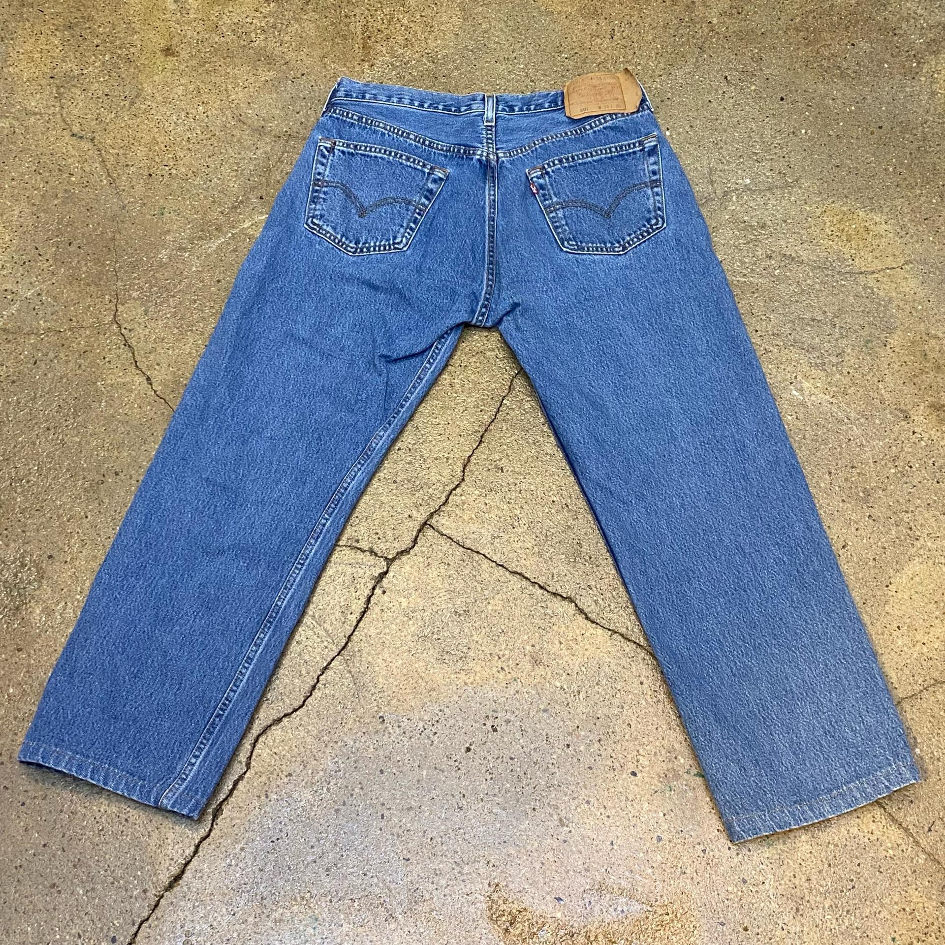 90s Made in USA 빈티지 리바이스 501 청바지 5