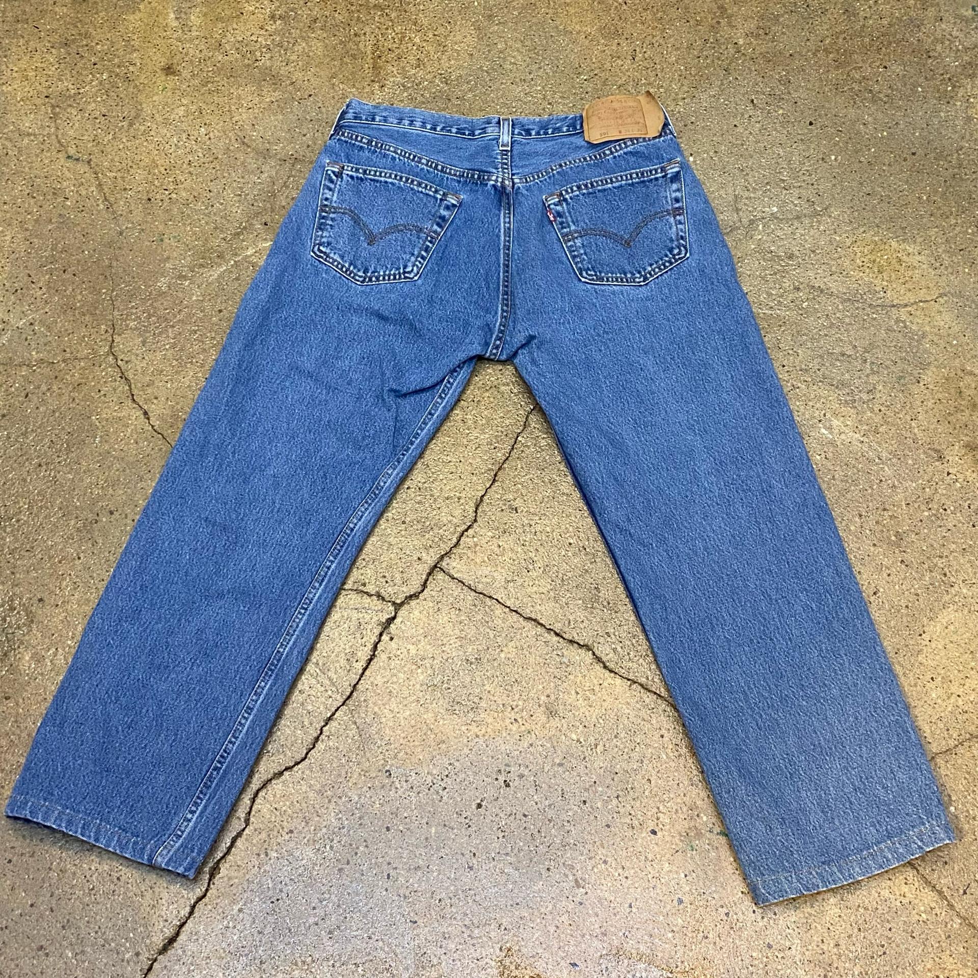 90s Made in USA 빈티지 리바이스 501 청바지 6