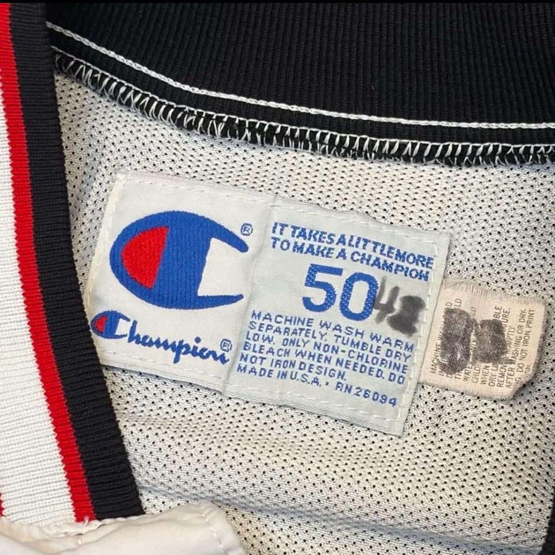 레어 90s USA 빈티지 챔피온 농구 러시모어 슈팅저지 바람막이 5