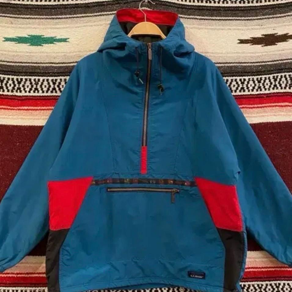 90s Made in USA 엘엘빈 아노락 틴슐레이트3M 후드바람막 2