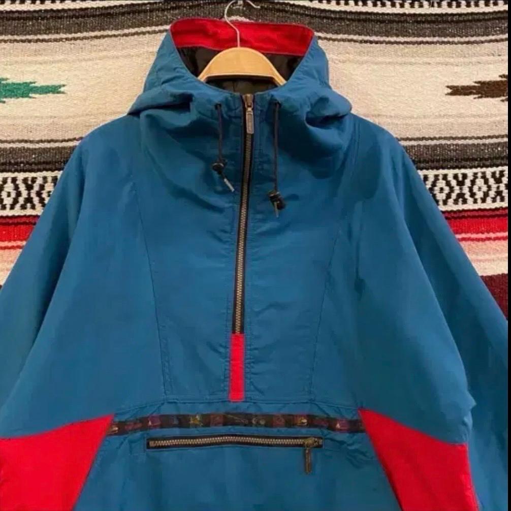90s Made in USA 엘엘빈 아노락 틴슐레이트3M 후드바람막 3