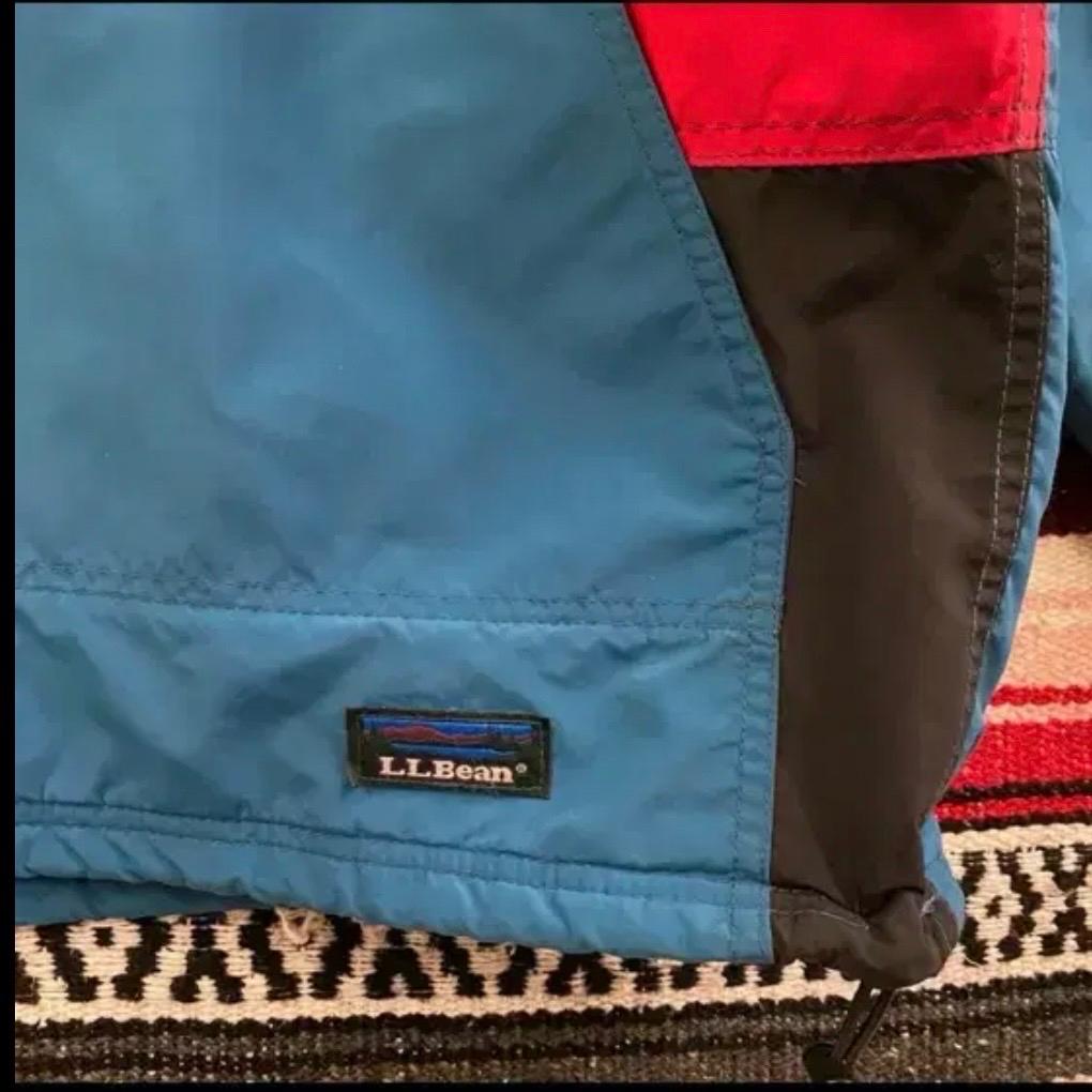 90s Made in USA 엘엘빈 아노락 틴슐레이트3M 후드바람막 6