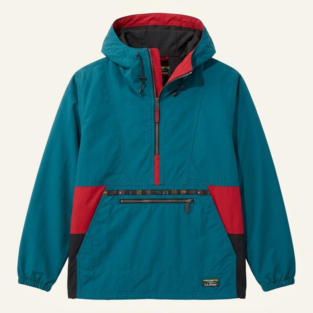 90s Made in USA 엘엘빈 아노락 틴슐레이트3M 후드바람막 1
