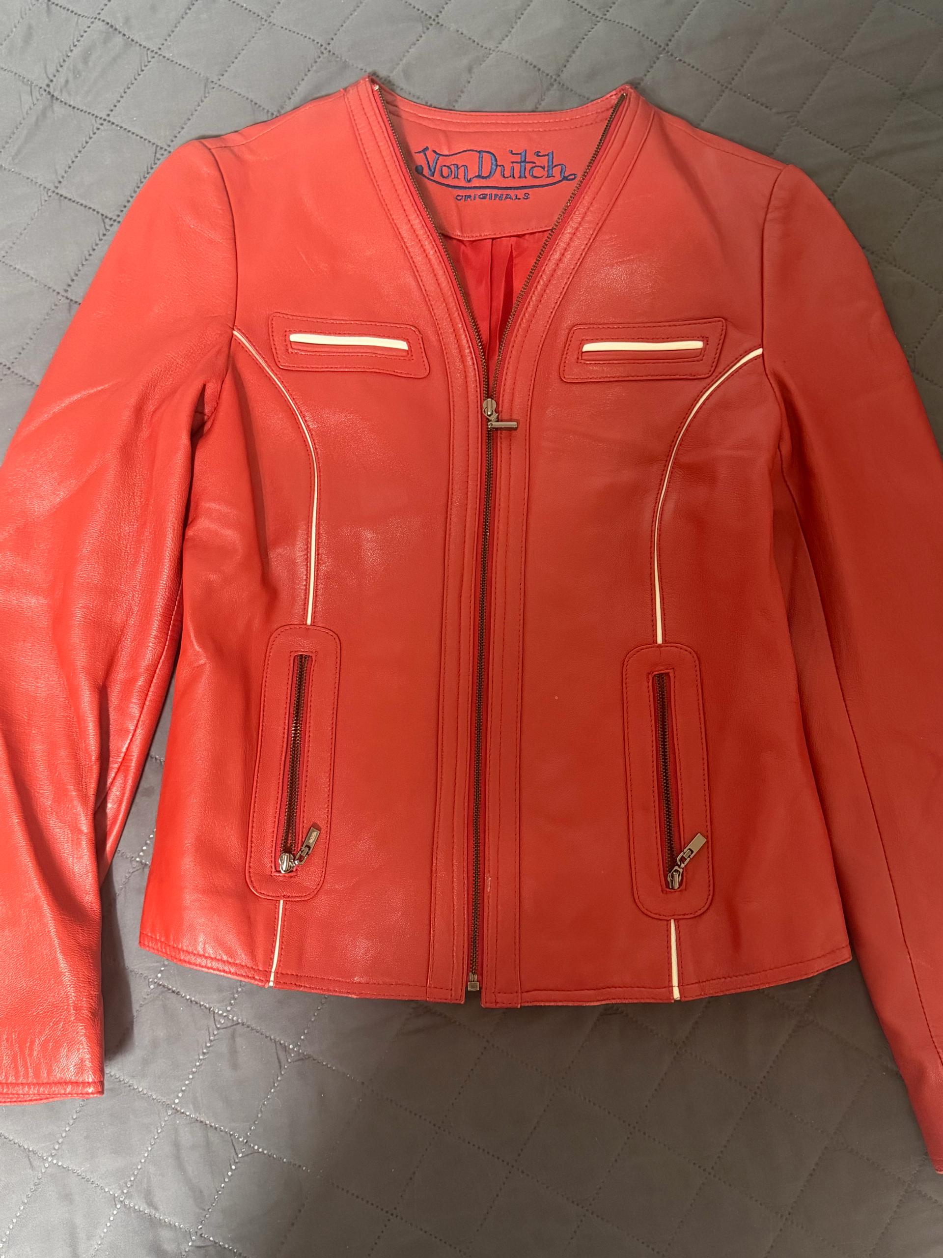 Von Dutch 양가죽 자켓 레더자켓 가죽잠바 2