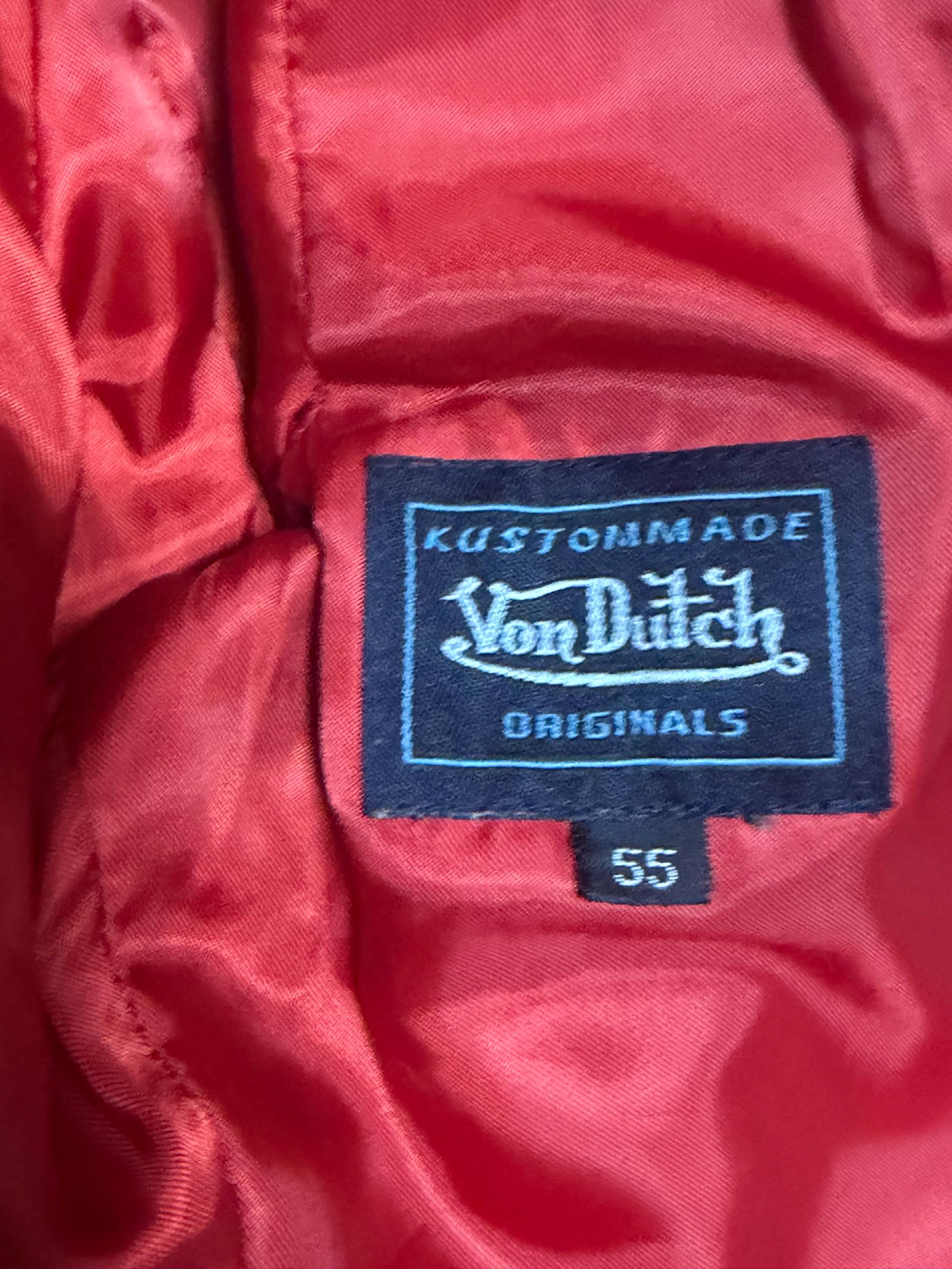 Von Dutch 양가죽 자켓 레더자켓 가죽잠바 4