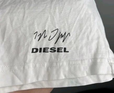 디젤 (DIESEL) 스컬 플라워 반팔 티셔츠 4
