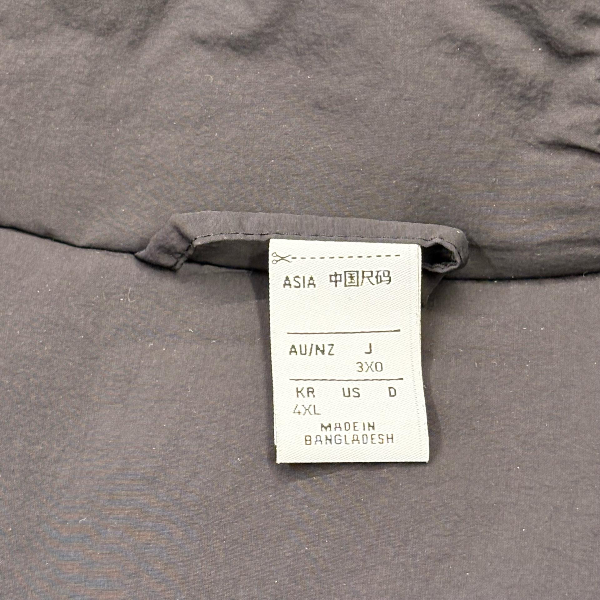 4XL 아디다스 삼선라인 리버서블 올리브 패딩 7