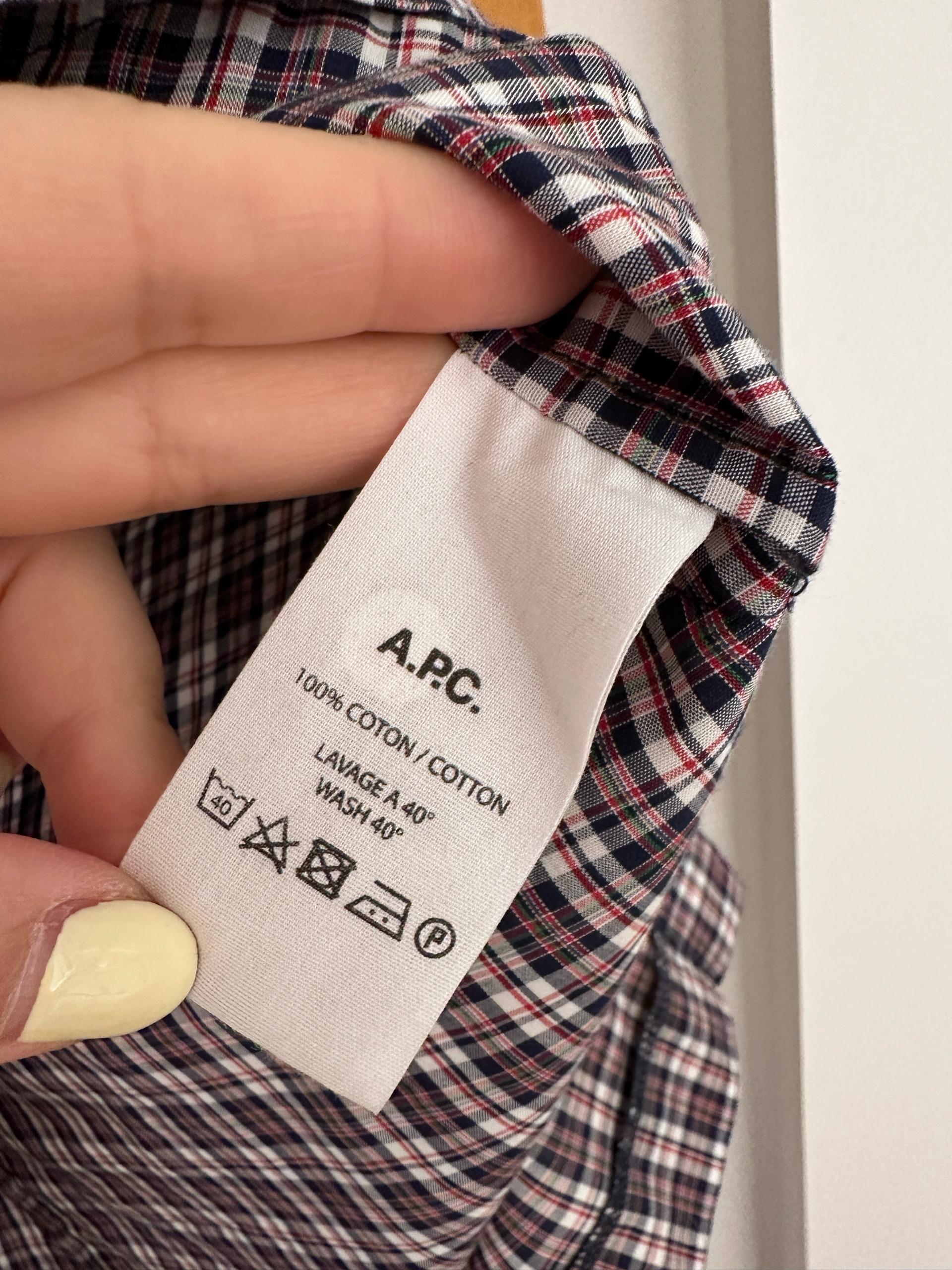 A.P.C 체크 원피스(사이즈-s) 7