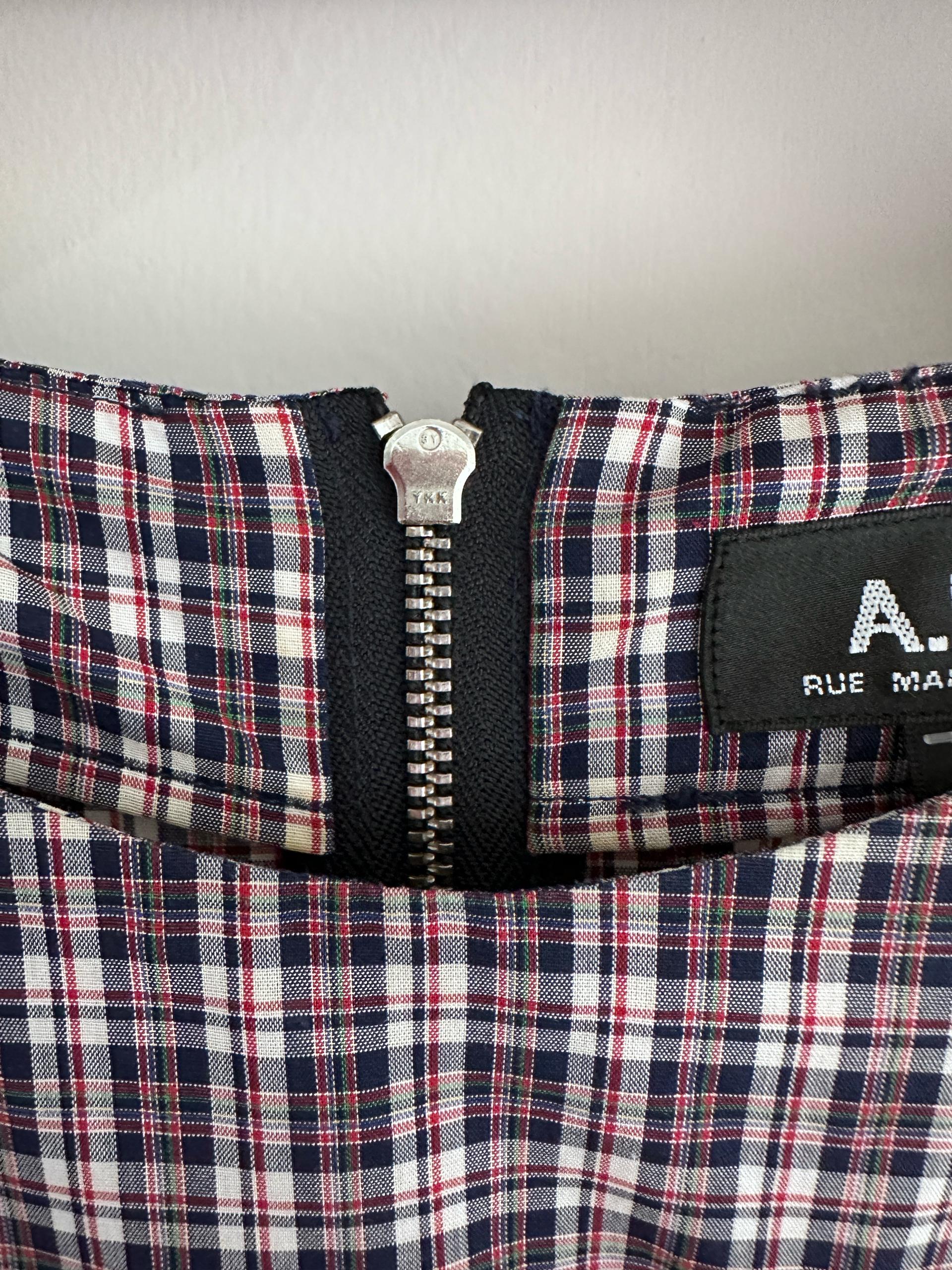 A.P.C 체크 원피스(사이즈-s) 9