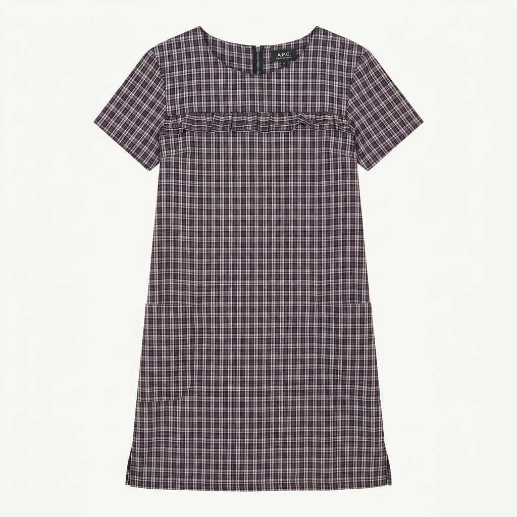 A.P.C 체크 원피스(사이즈-s) 1