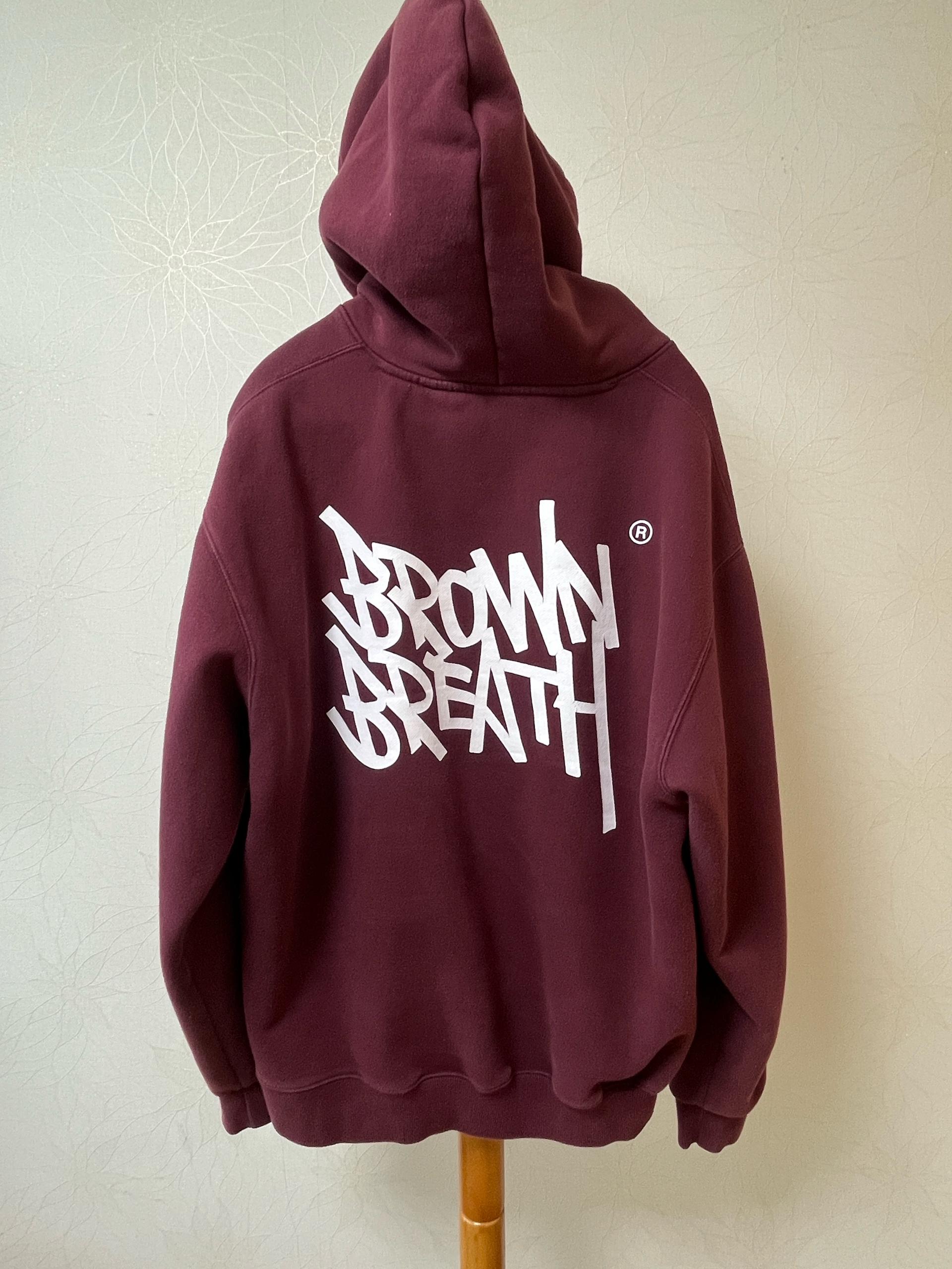브라운브레스 TAG OG HOODIE - BURGUNDY 4