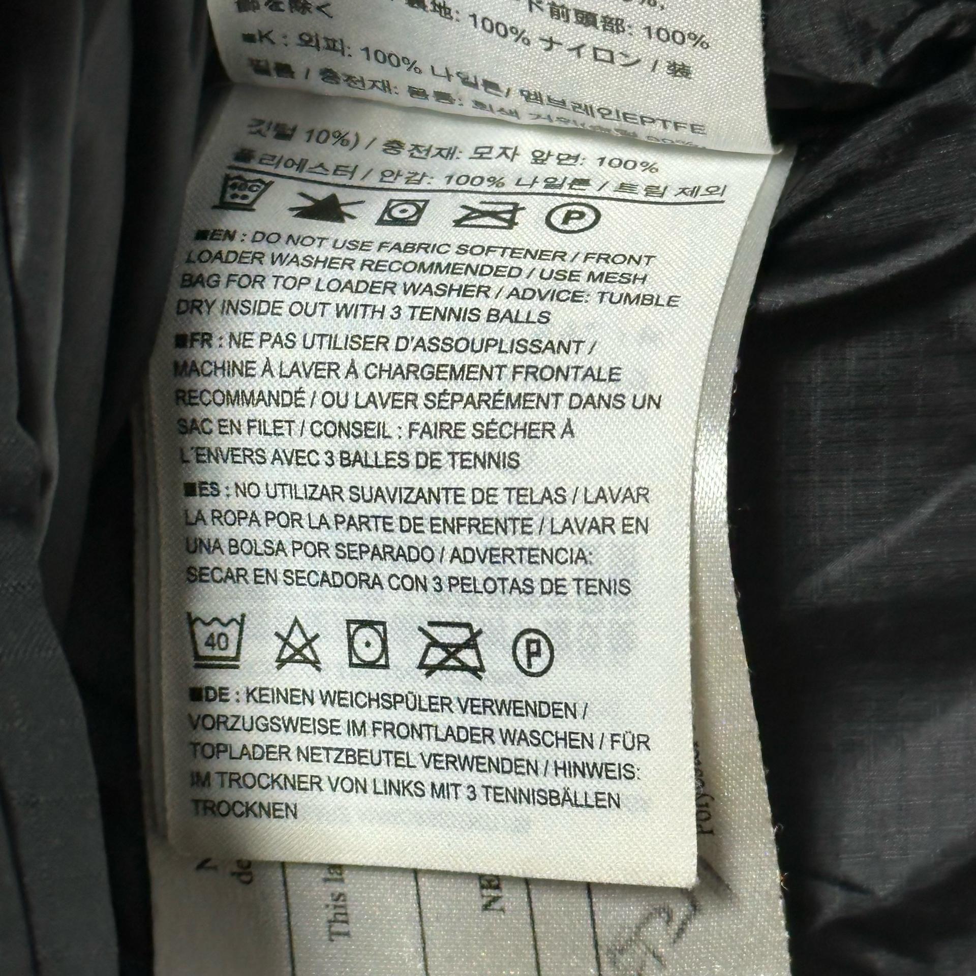 XS 아크테릭스 파이어비 고어텍스 블랙 패딩 7