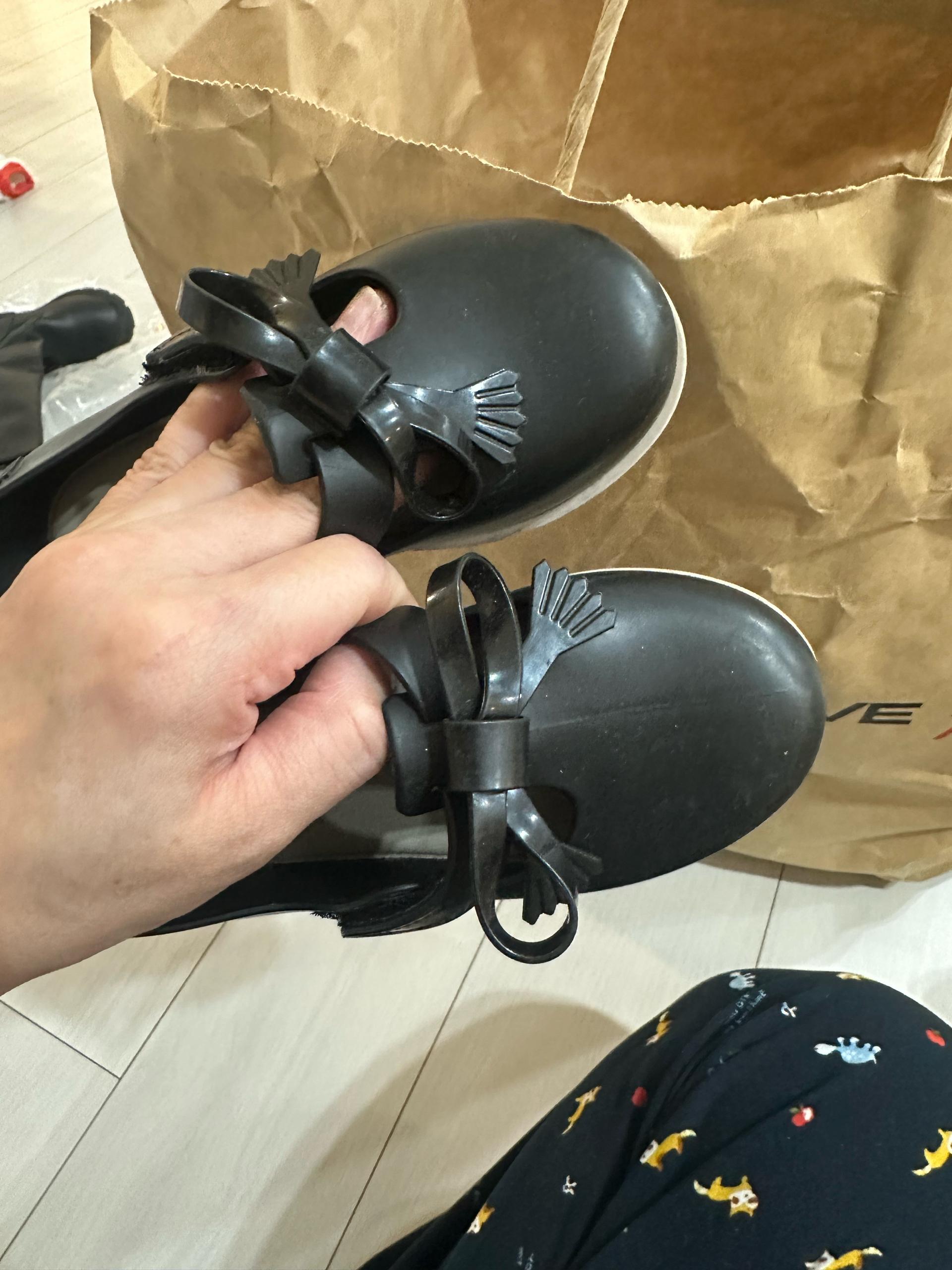 미니멜리사 여아 구두 블랙 170mm 3