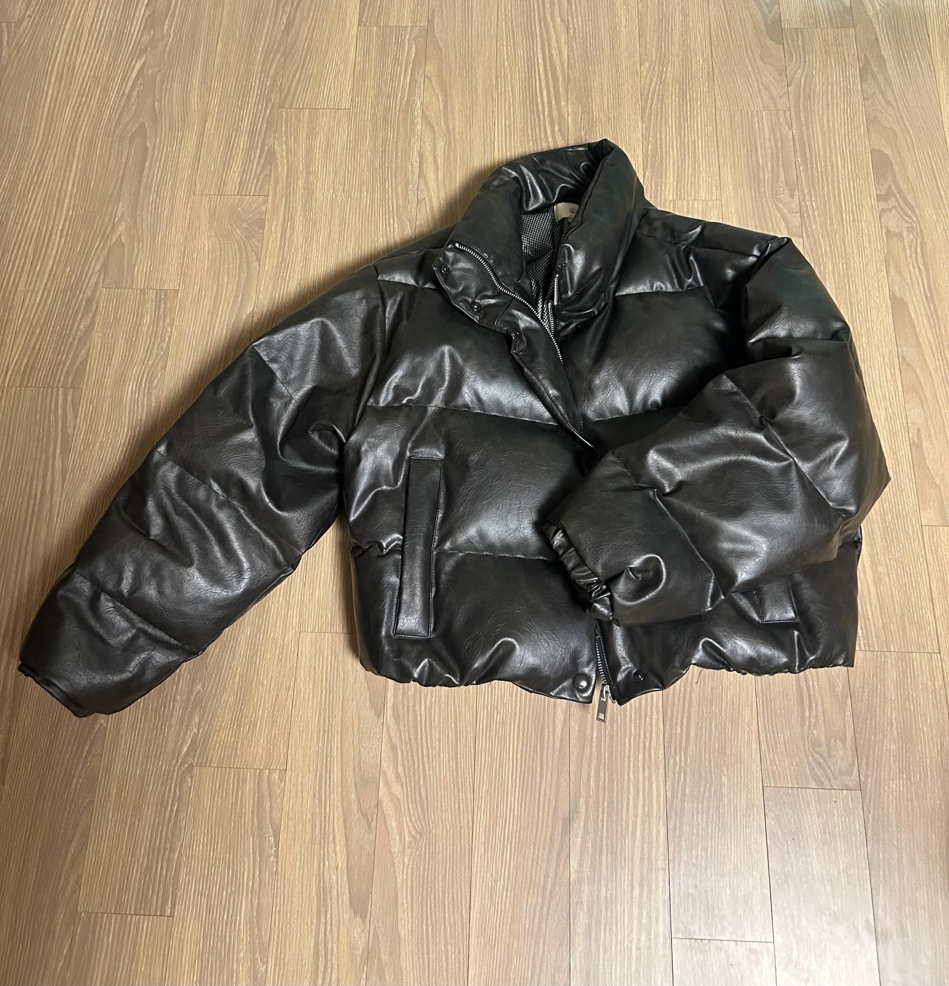 라퍼지포우먼 워싱레더 덕다운 푸퍼 패딩 M 3