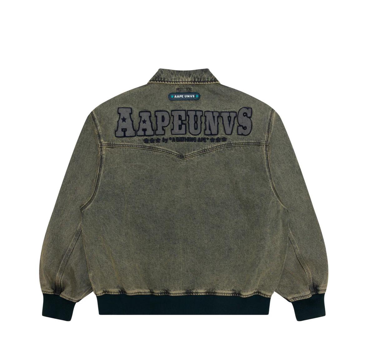 AAPE 데님 워싱 셋업 L 3